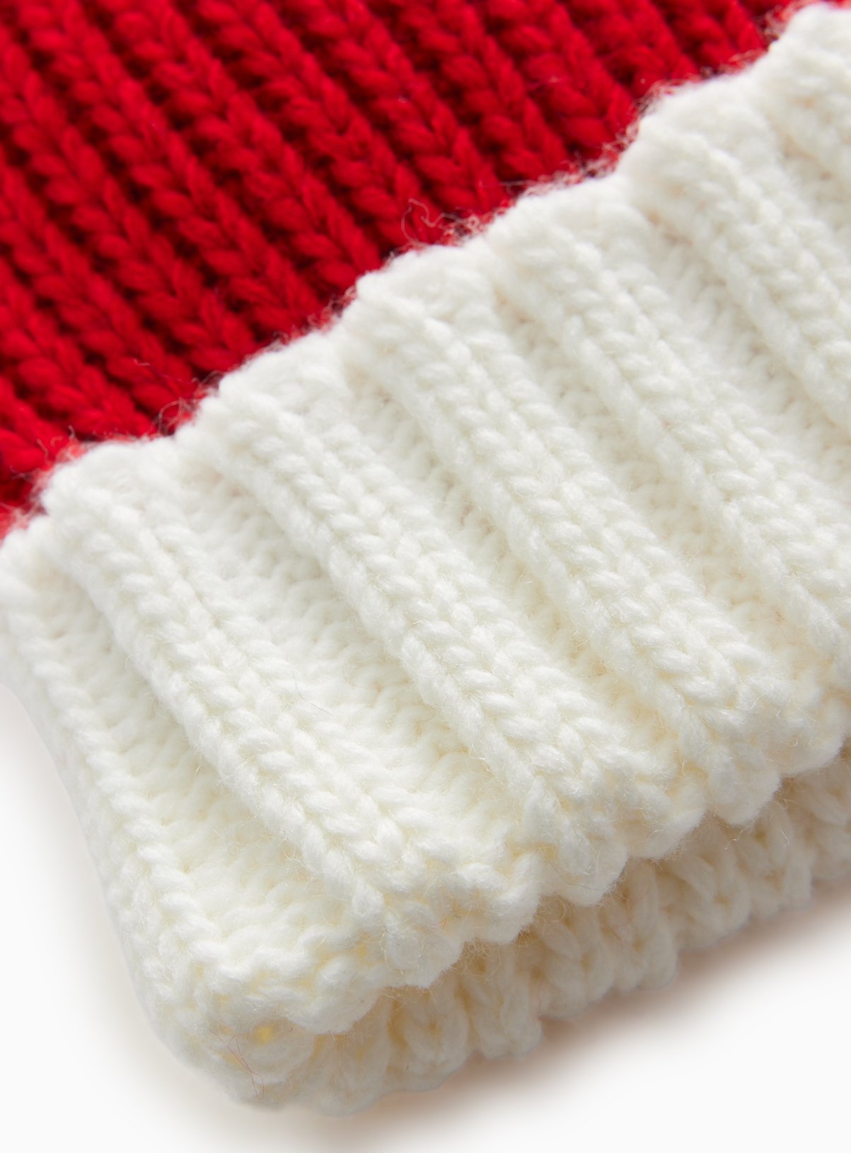 Red Santa Beanie Hat 10-13 years - Image 2 thumbnail