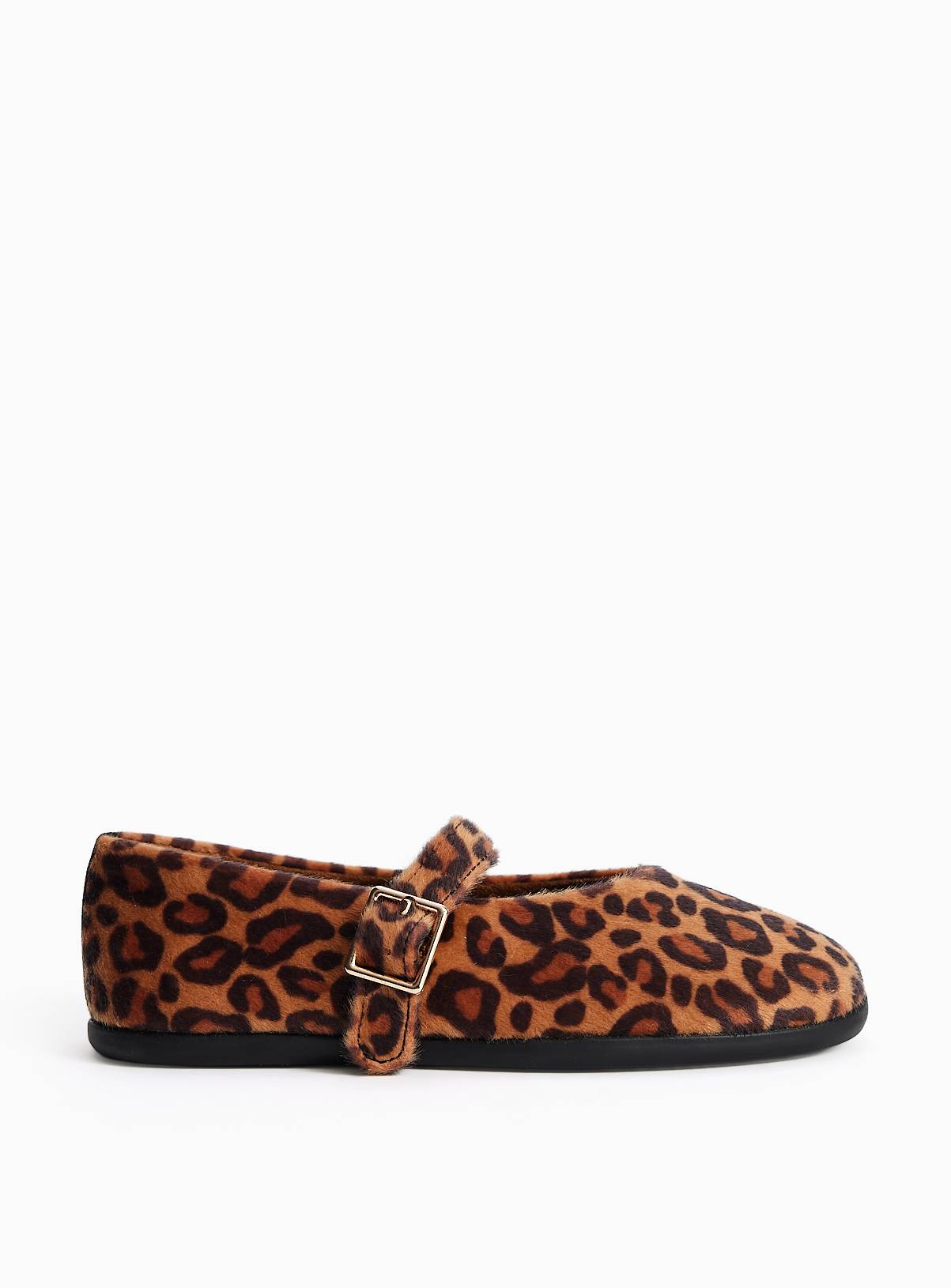 Brown Leopard Mary Jane Shoes 9 Infant - Image 2