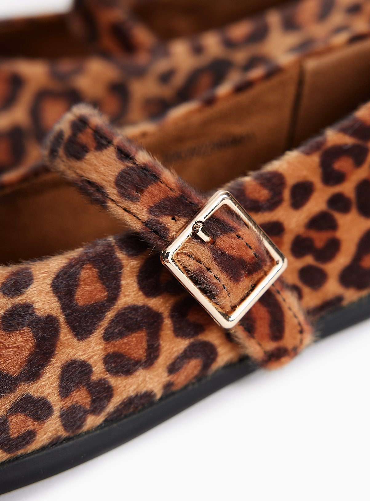 Brown Leopard Mary Jane Shoes 9 Infant - Image 3 thumbnail