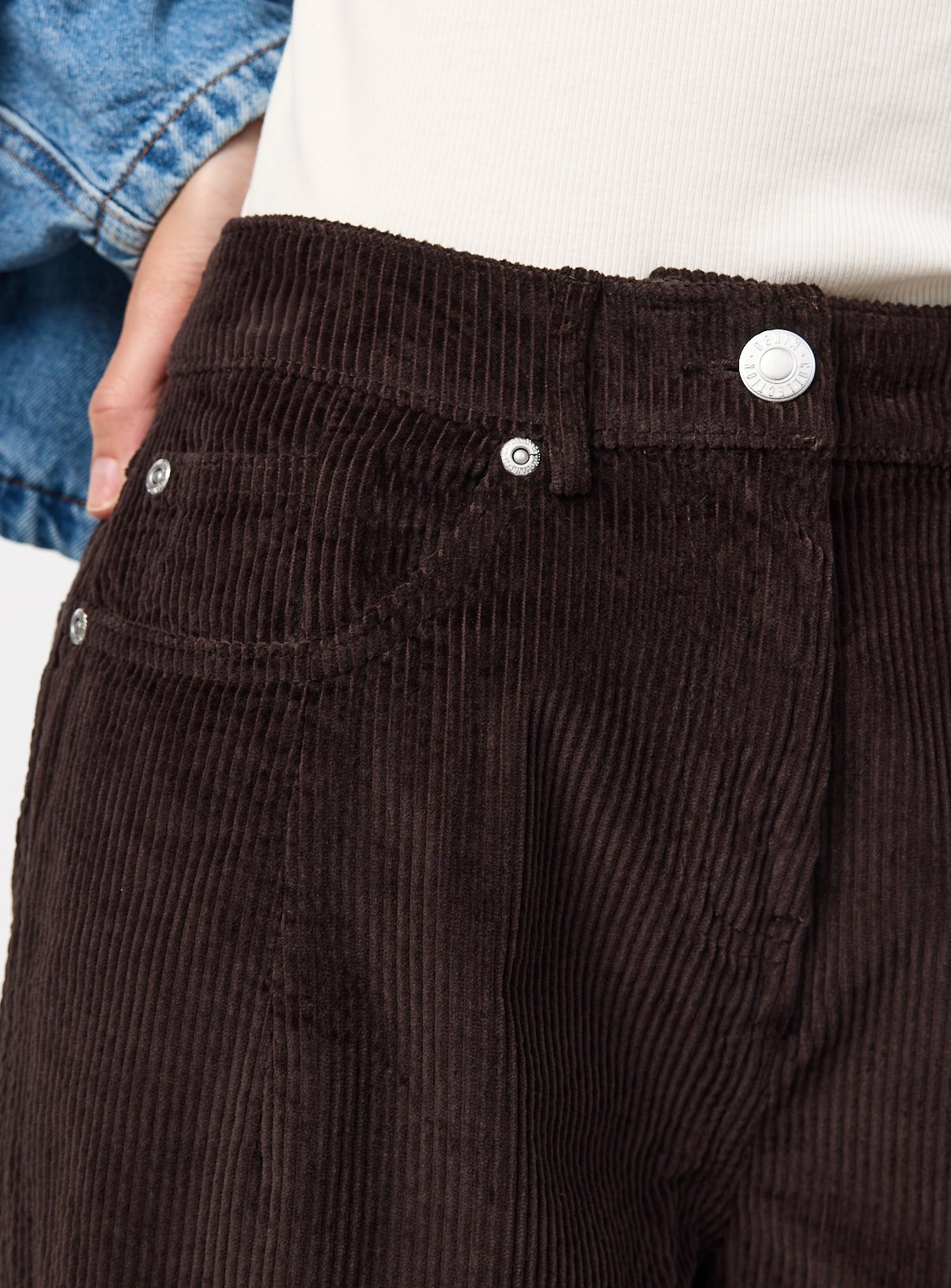 Brown Corduroy Barrel Trousers 12 - Image 3 thumbnail