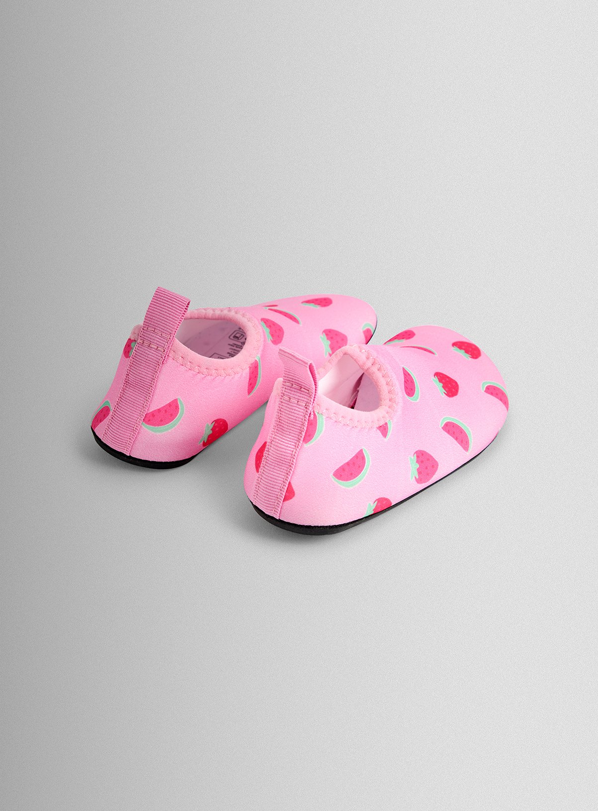 JOJO MAMAN BÉBÉ Strawberry Swim Shoe Pink 6 Infant - Image 2 thumbnail