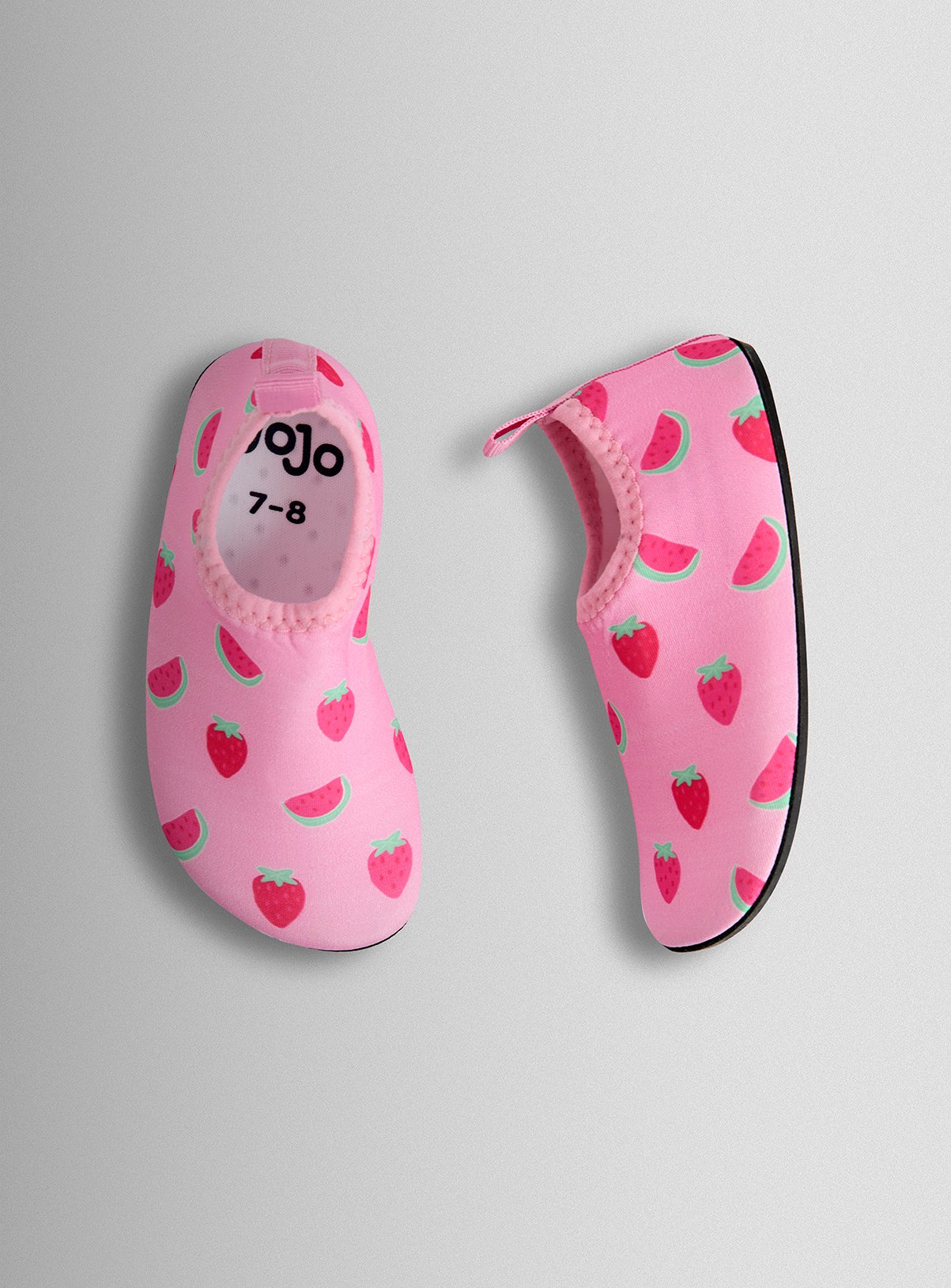 JOJO MAMAN BÉBÉ Strawberry Swim Shoe Pink 6 Infant - Image 3 thumbnail