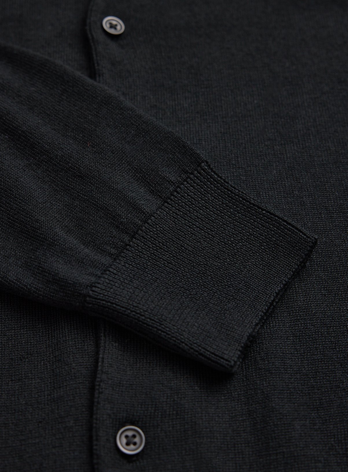 Merino Wool Long Sleeve Cardigan XL - Image 2 thumbnail