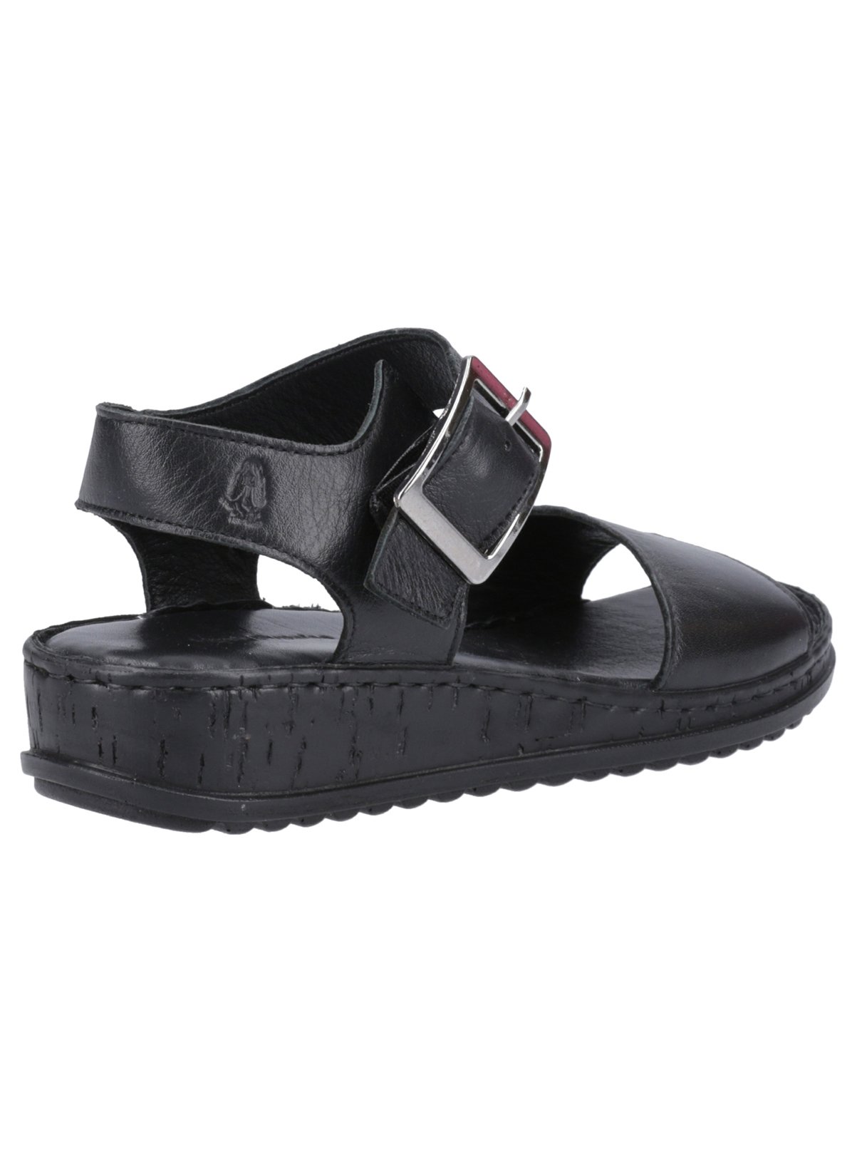 HUSH PUPPIES Ellie Sandal Black On Black 6 - Image 2 thumbnail