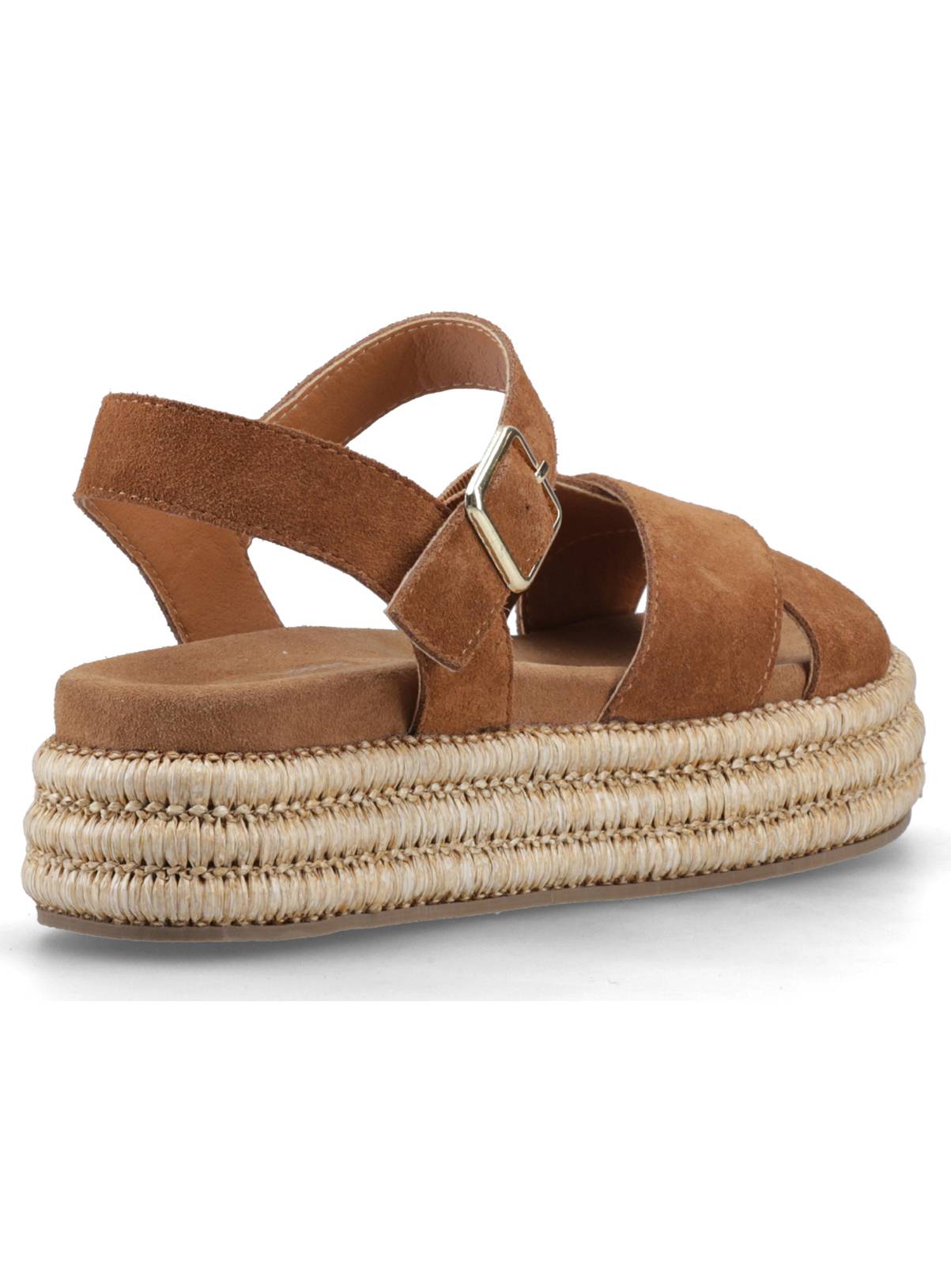 HUSH PUPPIES Rosa Rafia Sandal Tan 3 - Image 4