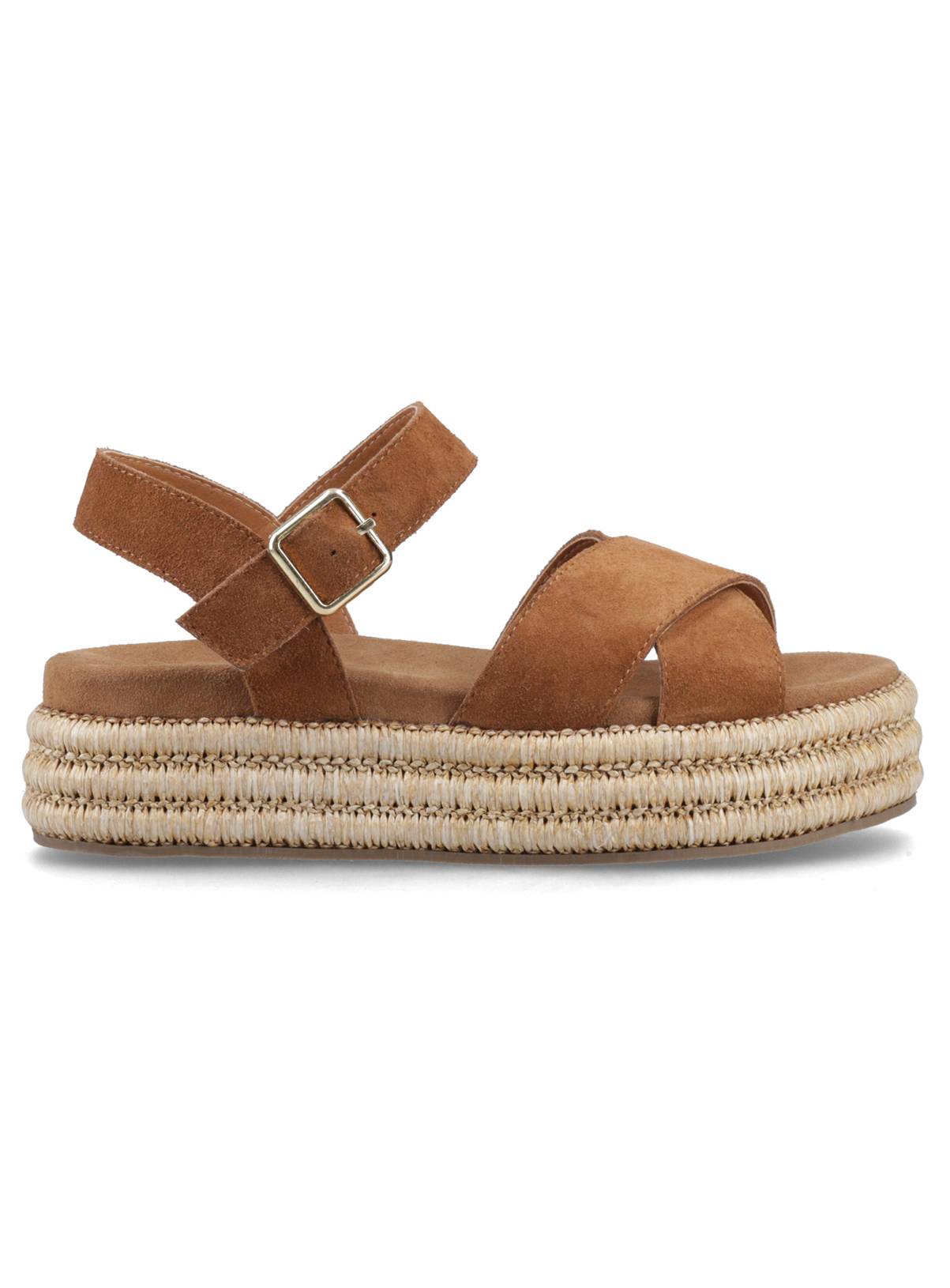 HUSH PUPPIES Rosa Rafia Sandal Tan 3 - Image 6