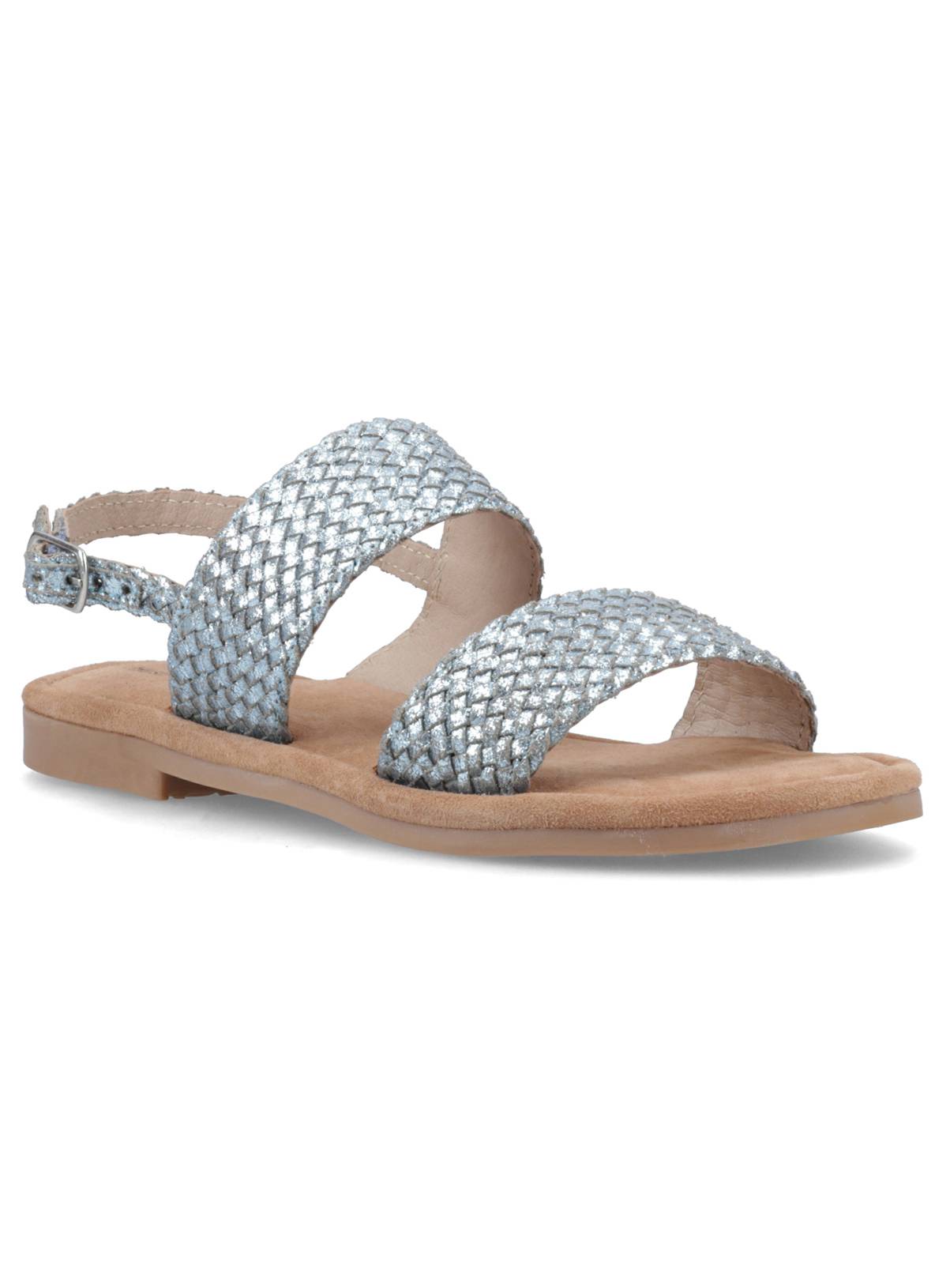 HUSH PUPPIES Helene Sandal Wide Fit Blue 3 - Image 3