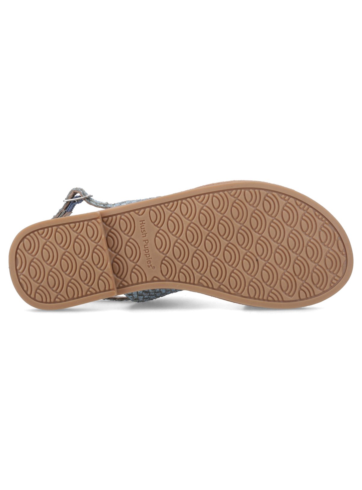 HUSH PUPPIES Helene Sandal Wide Fit Blue 3 - Image 5 thumbnail