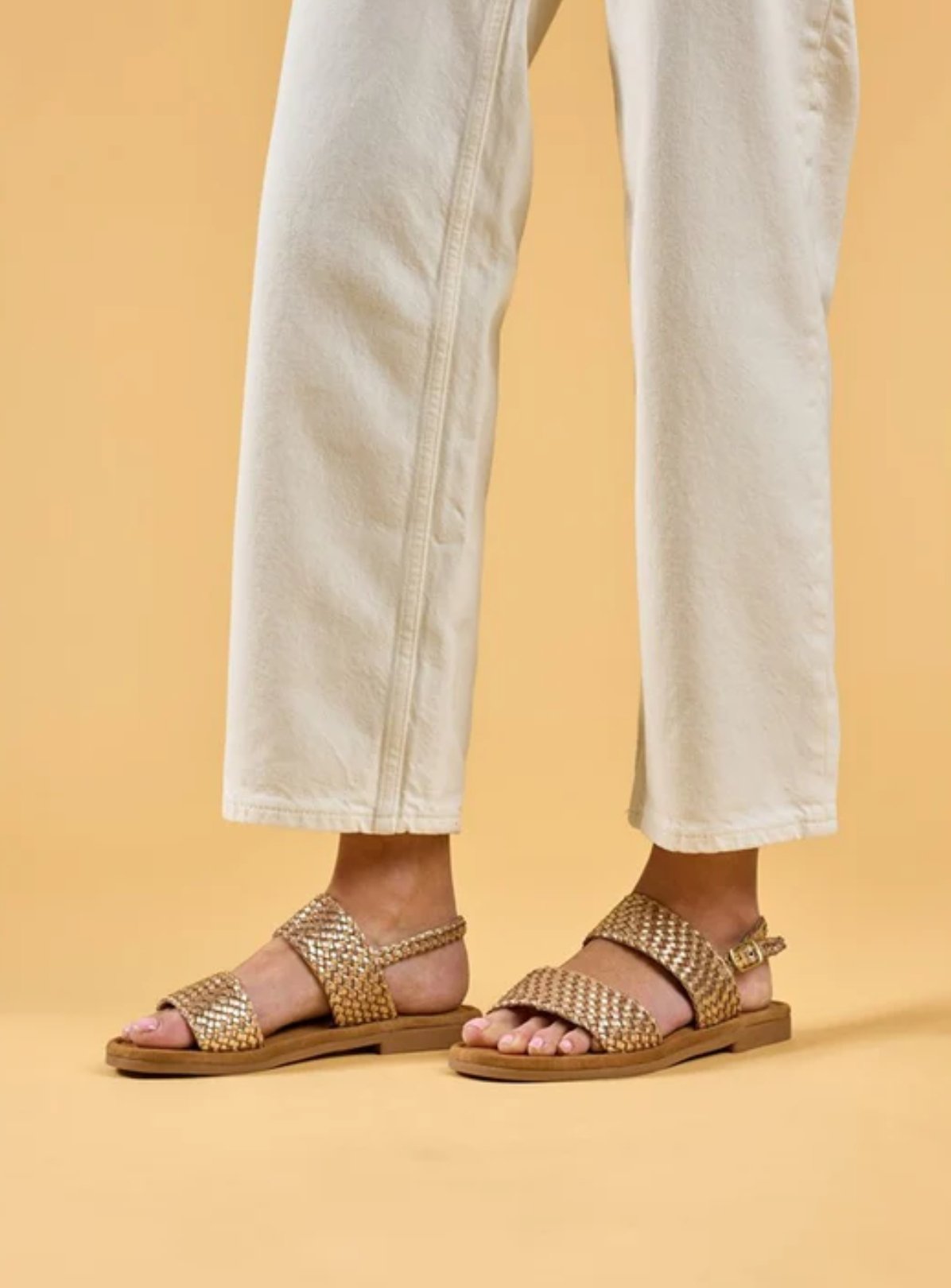 HUSH PUPPIES Helene Sandal Wide Fit Bronze 5 - Image 2 thumbnail
