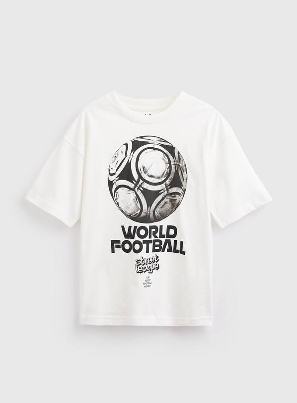 World Football Graphic Print T-Shirt 11 years