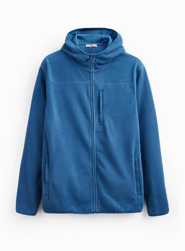Blue Microfleece Zip Up Jacket  M