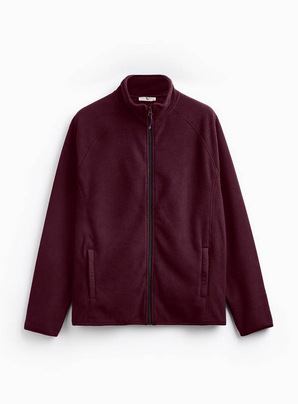 Red Zip Up Microfleece XL