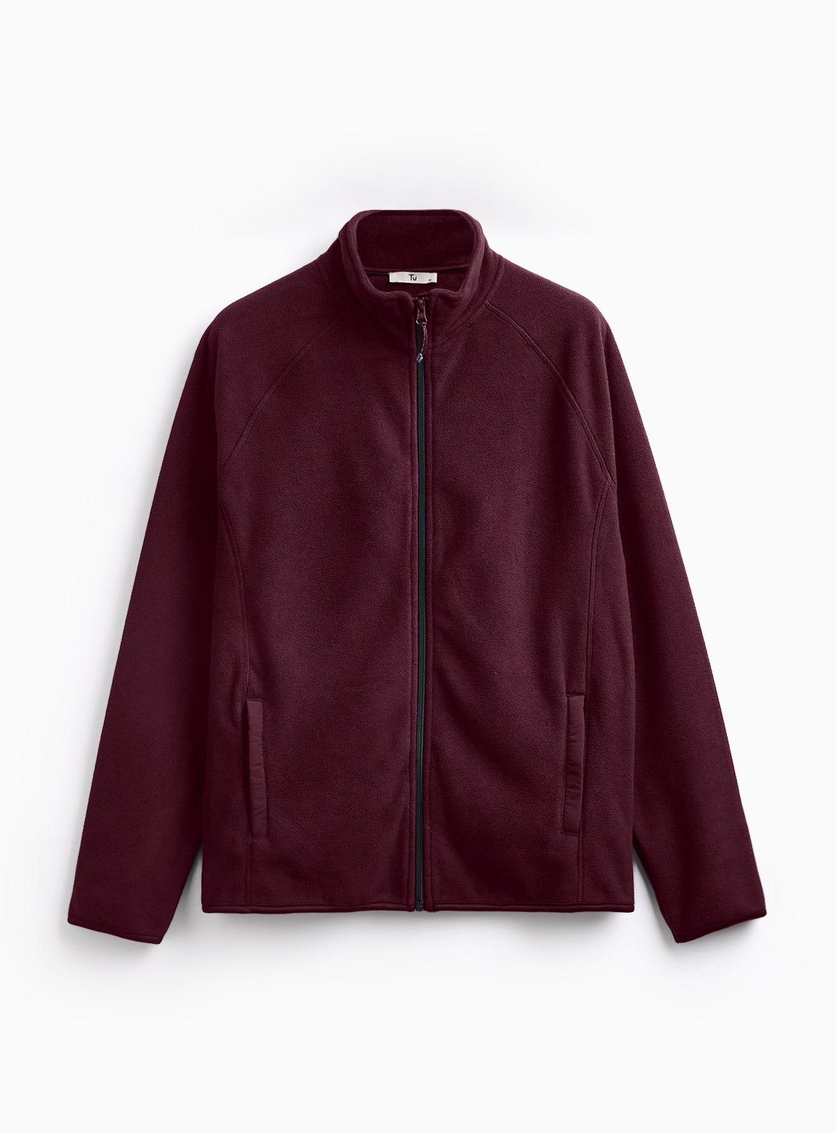 Red Zip Up Microfleece L - Image 3 thumbnail