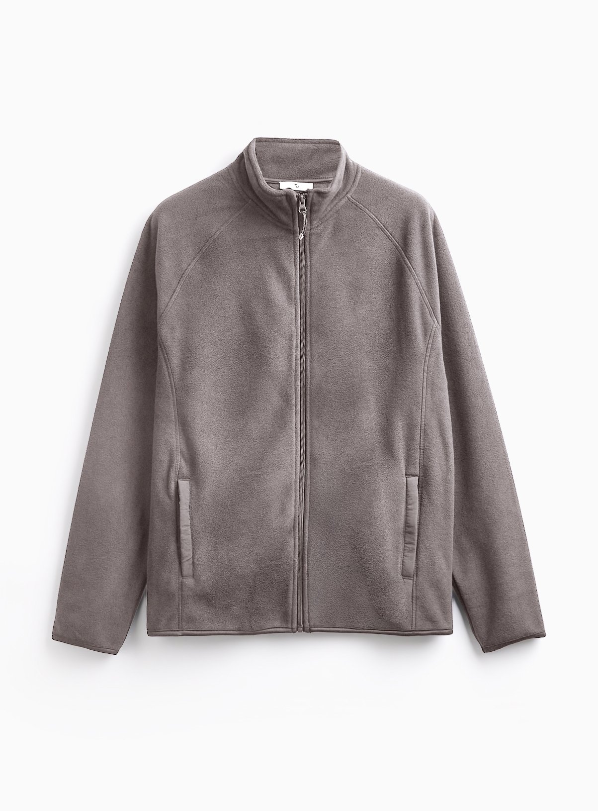 Grey Zip Up Microfleece L - Image 3 thumbnail