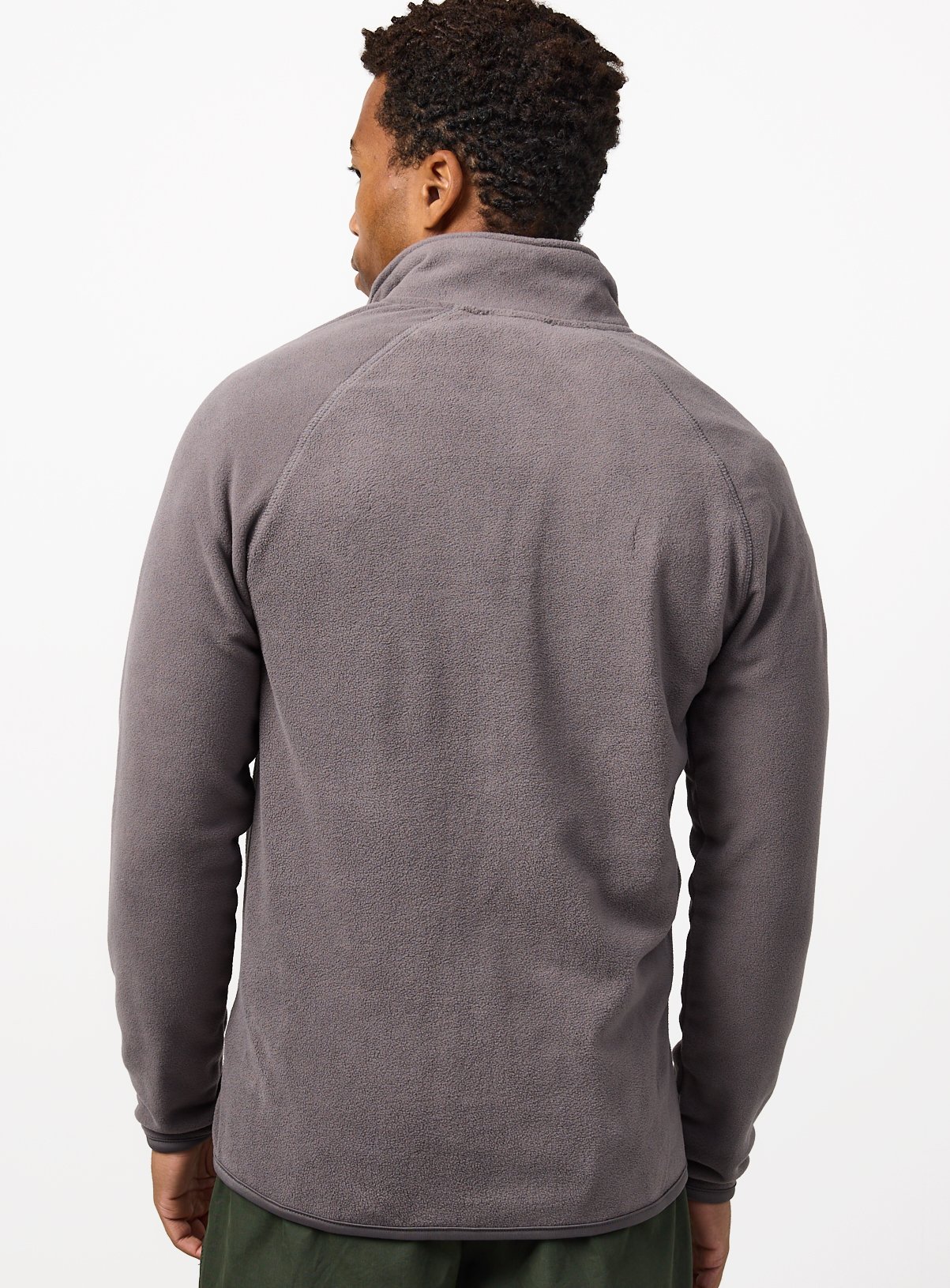 Grey Zip Up Microfleece L - Image 5 thumbnail