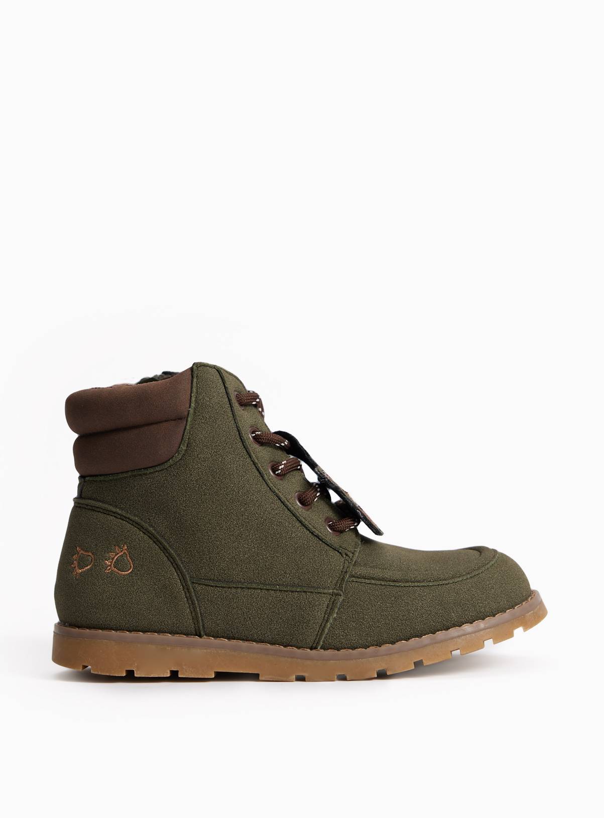Gruffalo Khaki Apron Seam Boots 7 Infant - Image 2