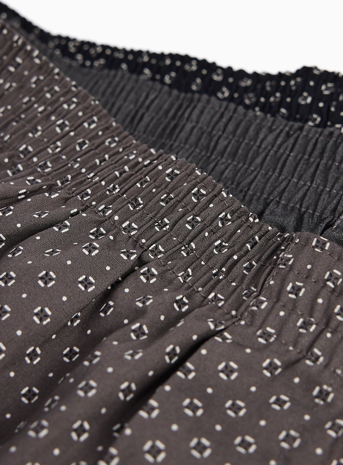 Grey & Anthracite Woven Boxers 3-Pack XXXL - Image 2 thumbnail