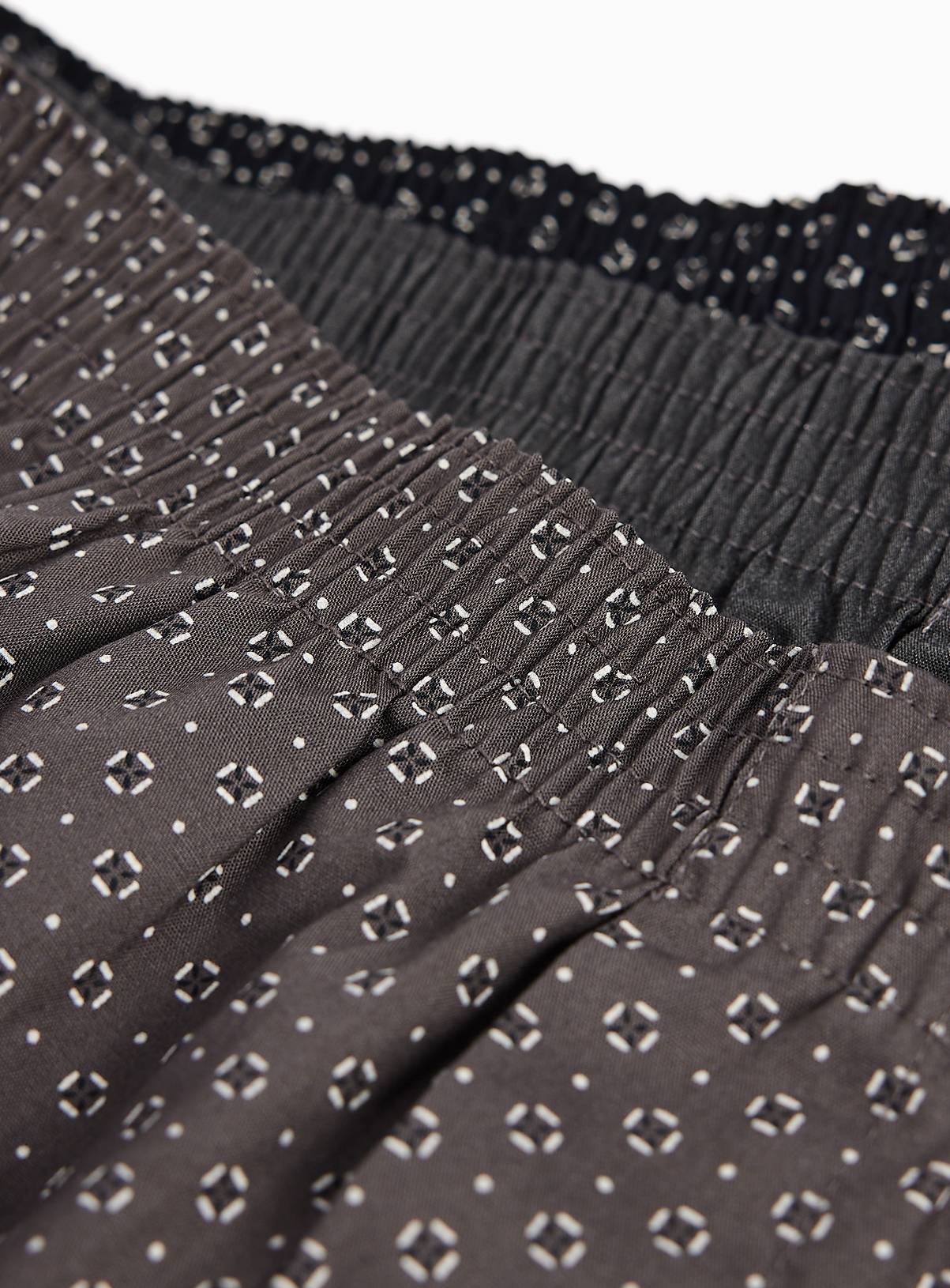 Grey & Anthracite Woven Boxers 3-Pack XXXL - Image 2