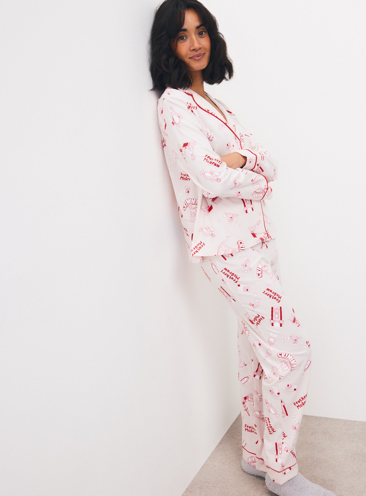Wallace & Gromit Traditional Pyjama Set XXL - Image 4 thumbnail