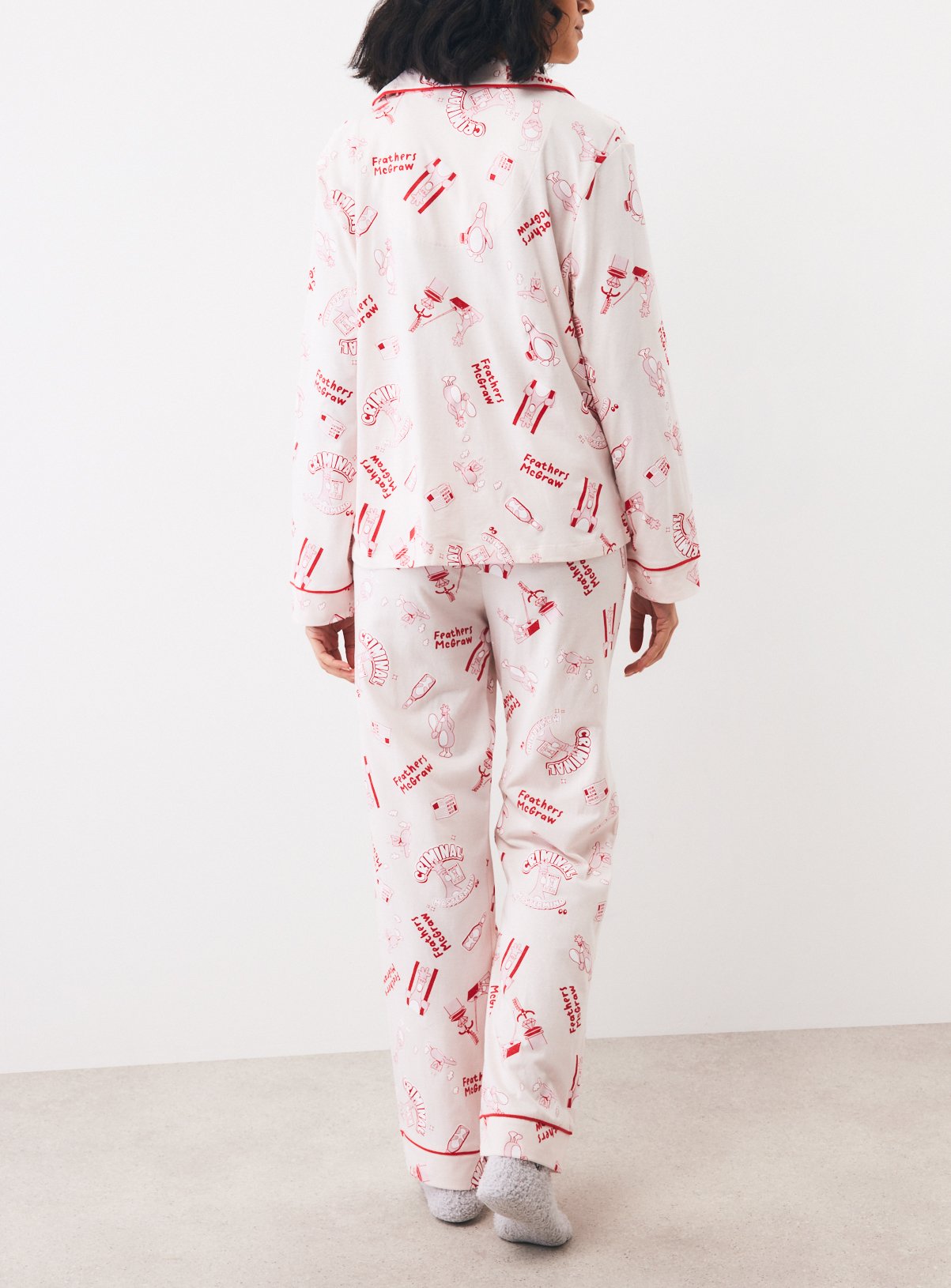 Wallace & Gromit Traditional Pyjama Set XXL - Image 5 thumbnail