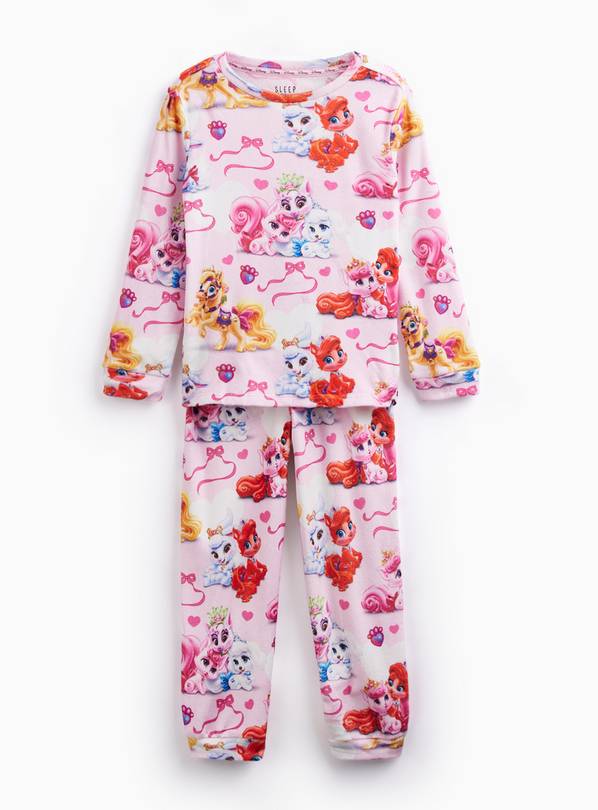 Disney Princess Animals Pink Pyjama Set 1-2 years