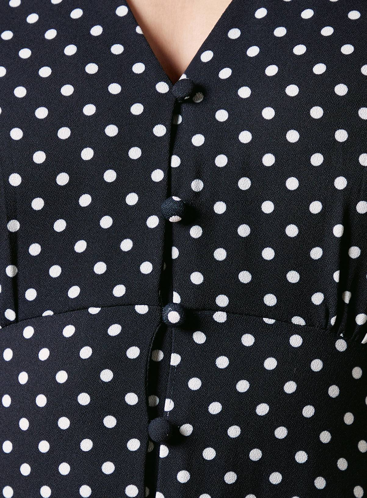 DOROTHY PERKINS Spot Button Through Flutter Sleeve Midi Dress 10 - Image 5