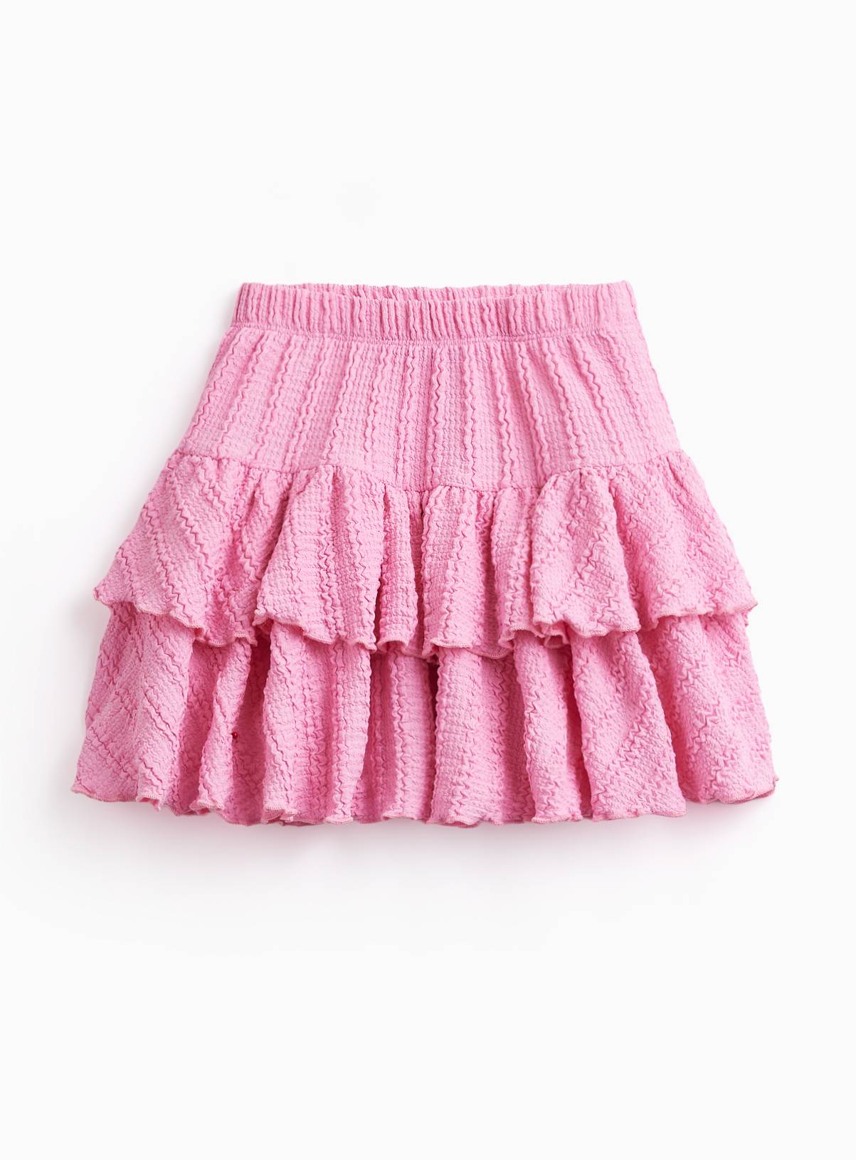 Pink Crinkle Texture Skirt 3-4 years - Image 1
