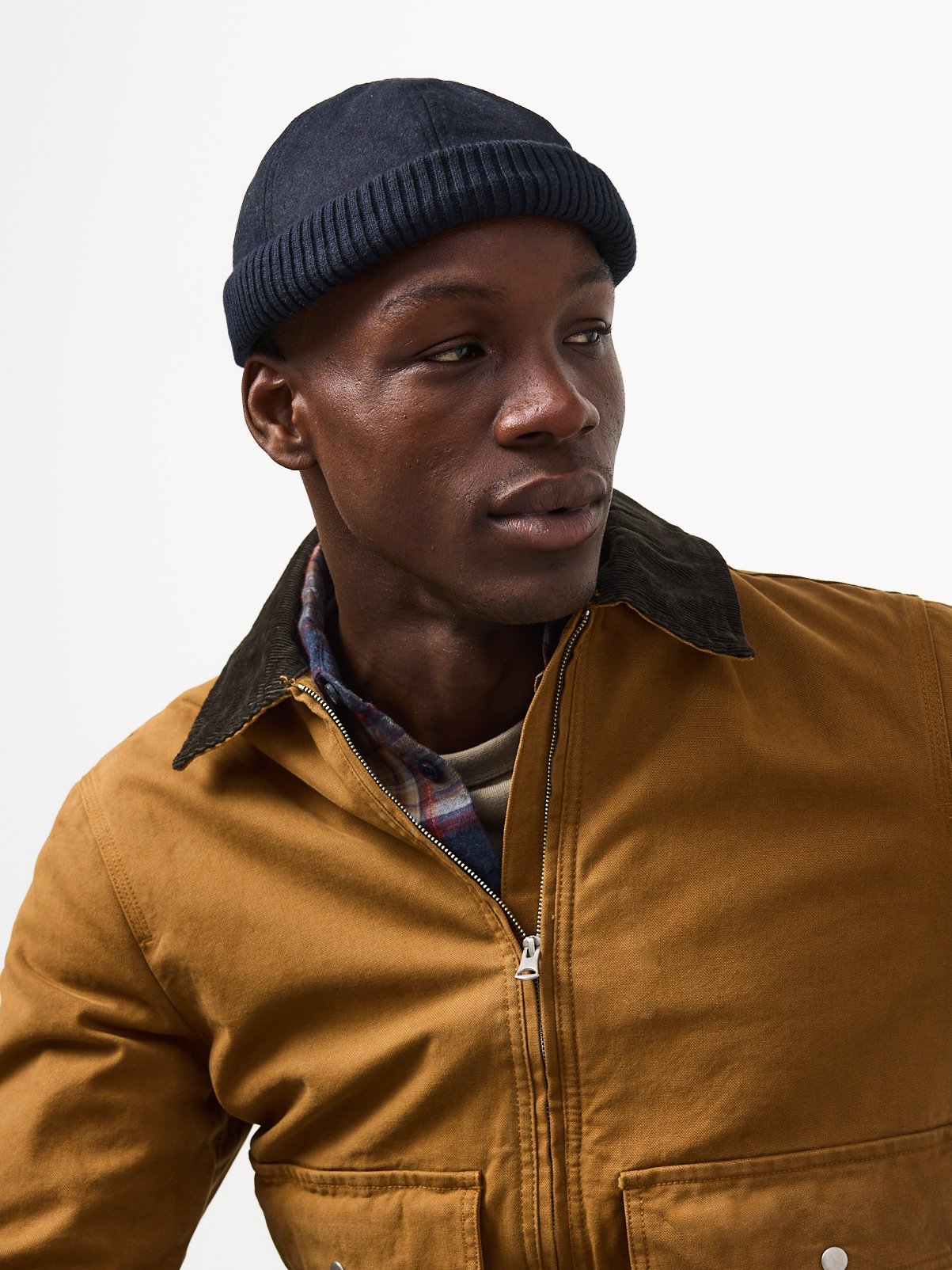 Navy Docker Hat One Size - Image 1 thumbnail