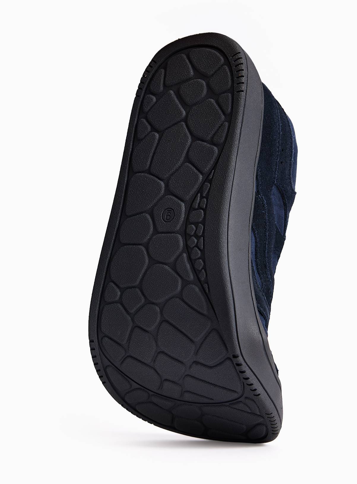 Navy Suede Trainers 9 - Image 2