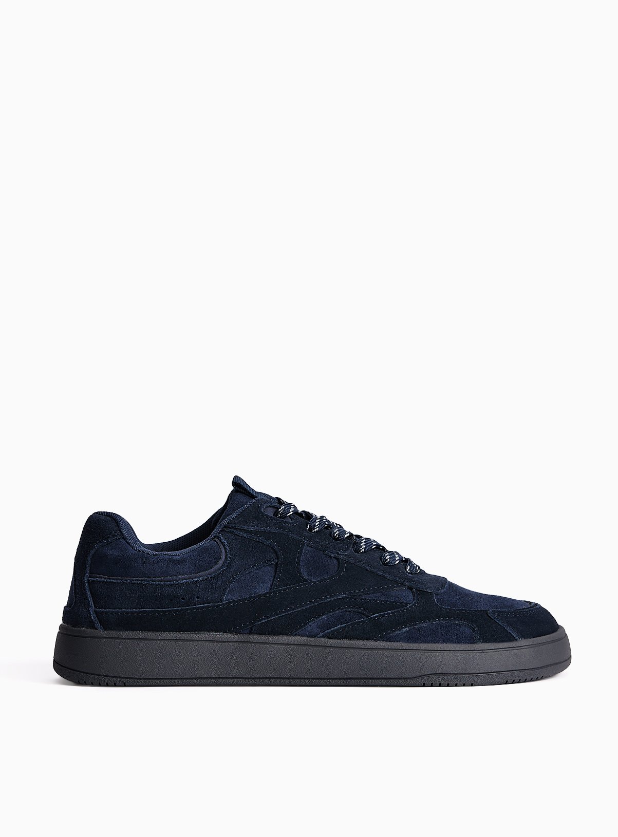 Navy Suede Trainers 9 - Image 5 thumbnail