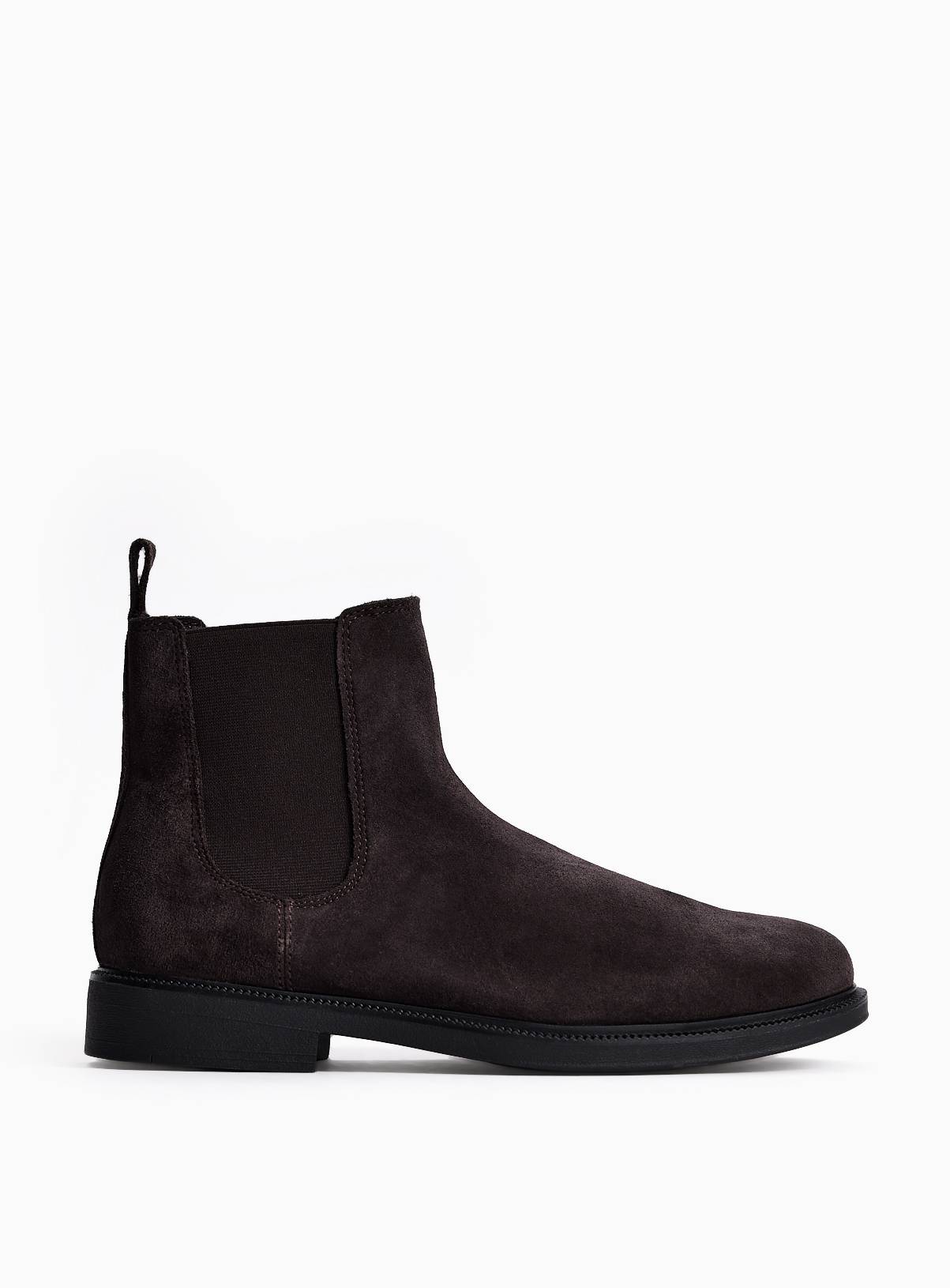 Brown Suede Chelsea Boots 10 - Image 2