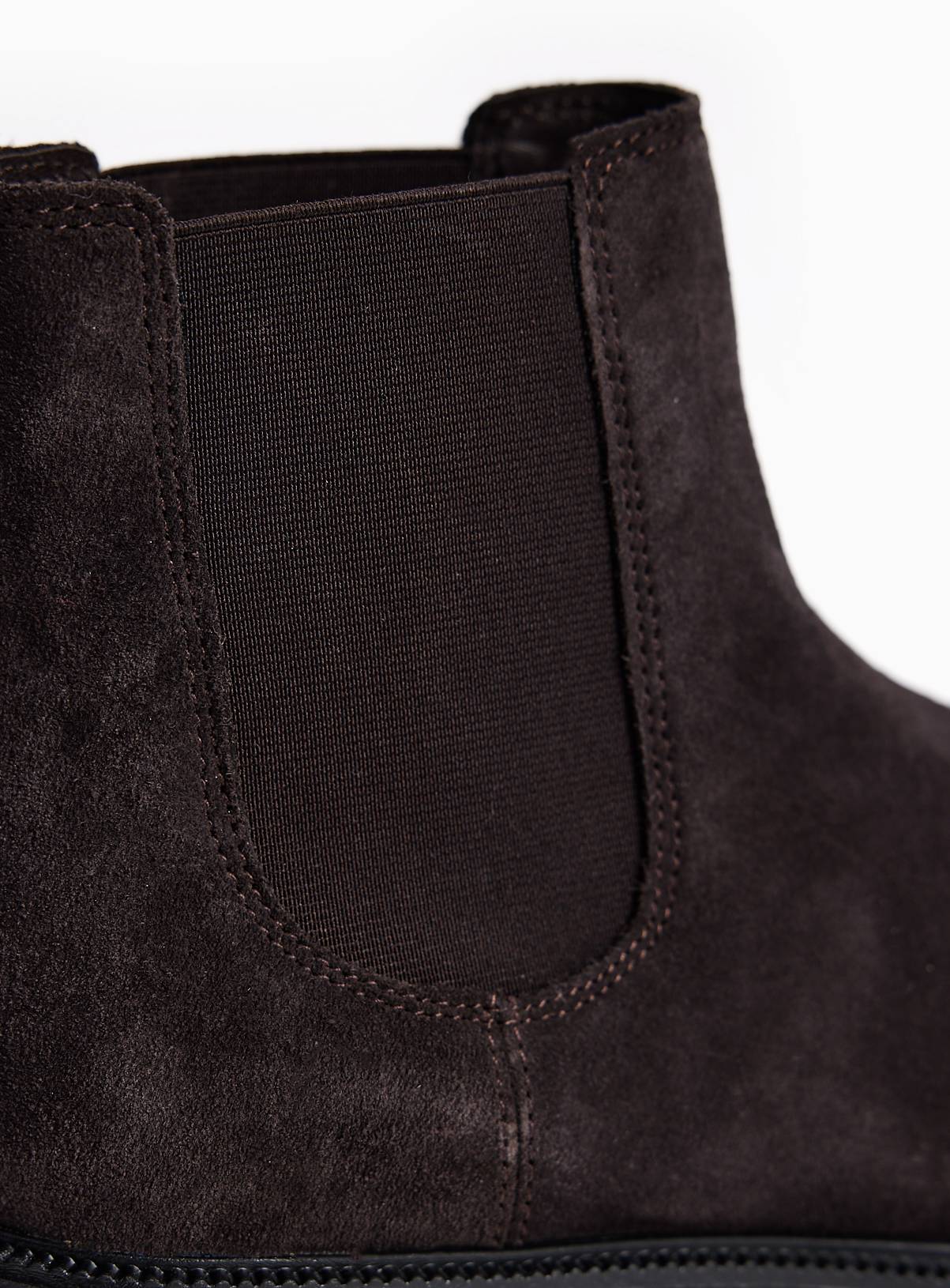 Brown Suede Chelsea Boots 10 - Image 3