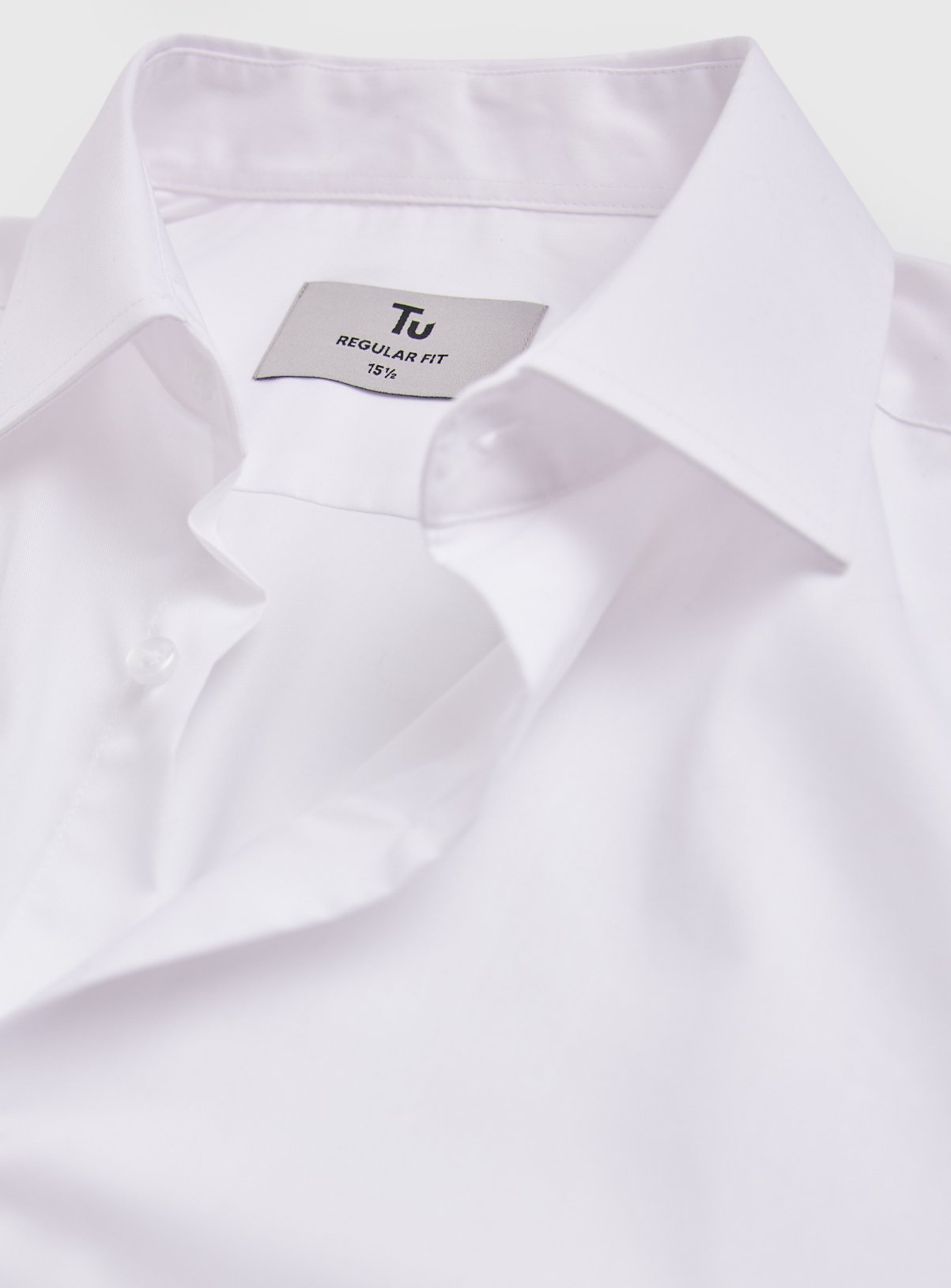 Pure Cotton Regular Fit Twill Long-Sleeved Shirt 17 - Image 3 thumbnail