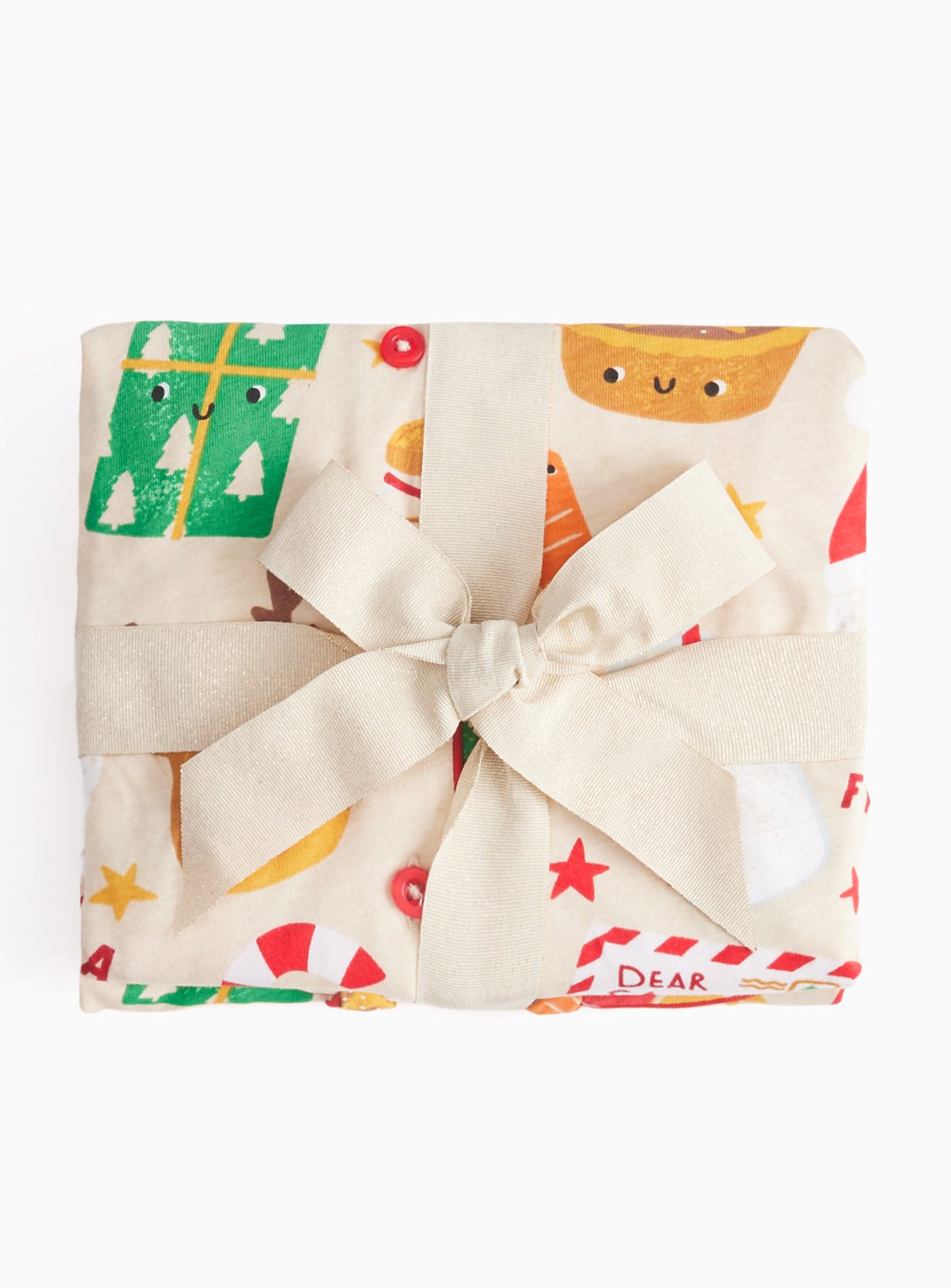 Christmas Icons Traditional Jersey Pyjama Set 4-5 years - Image 2 thumbnail