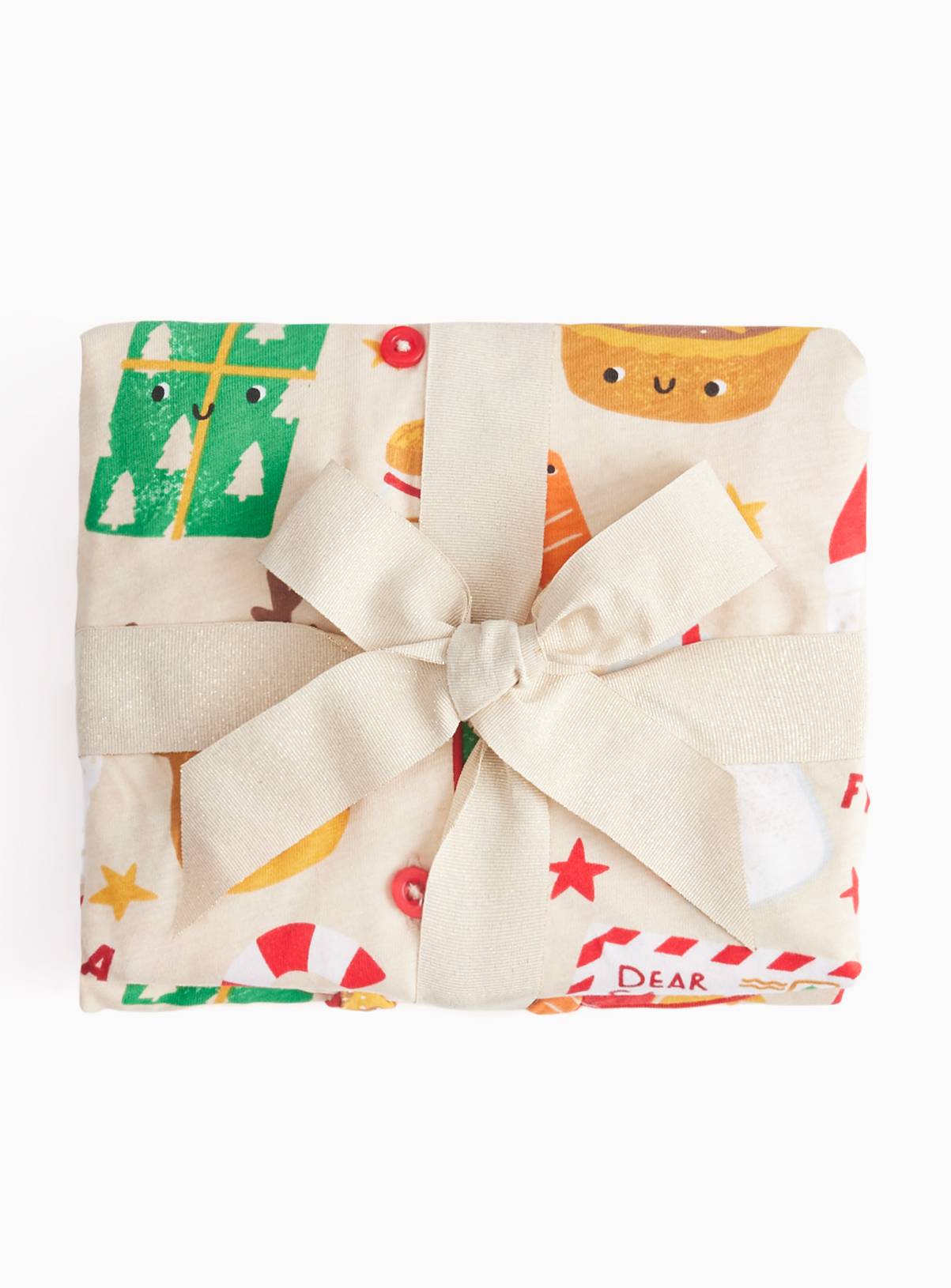 Christmas Icons Traditional Jersey Pyjama Set 4-5 years - Image 2