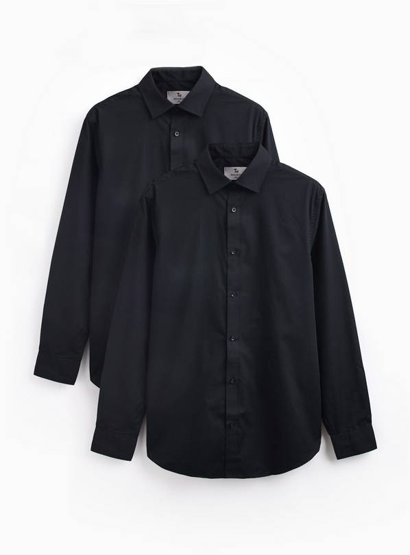 Regular Fit Long Sleeve Shirts 2-Pack 21