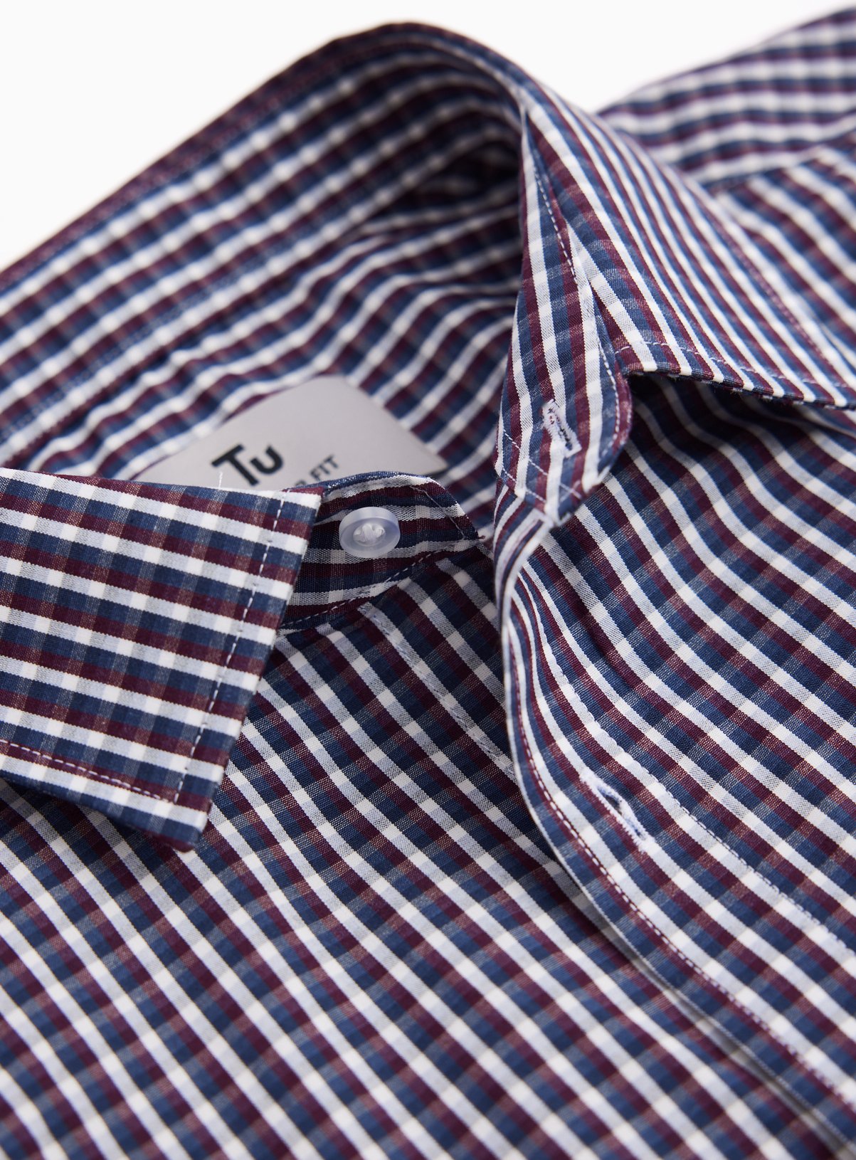 Multi Gingham Patterned Shirt 2-Pack 15.5 - Image 4 thumbnail