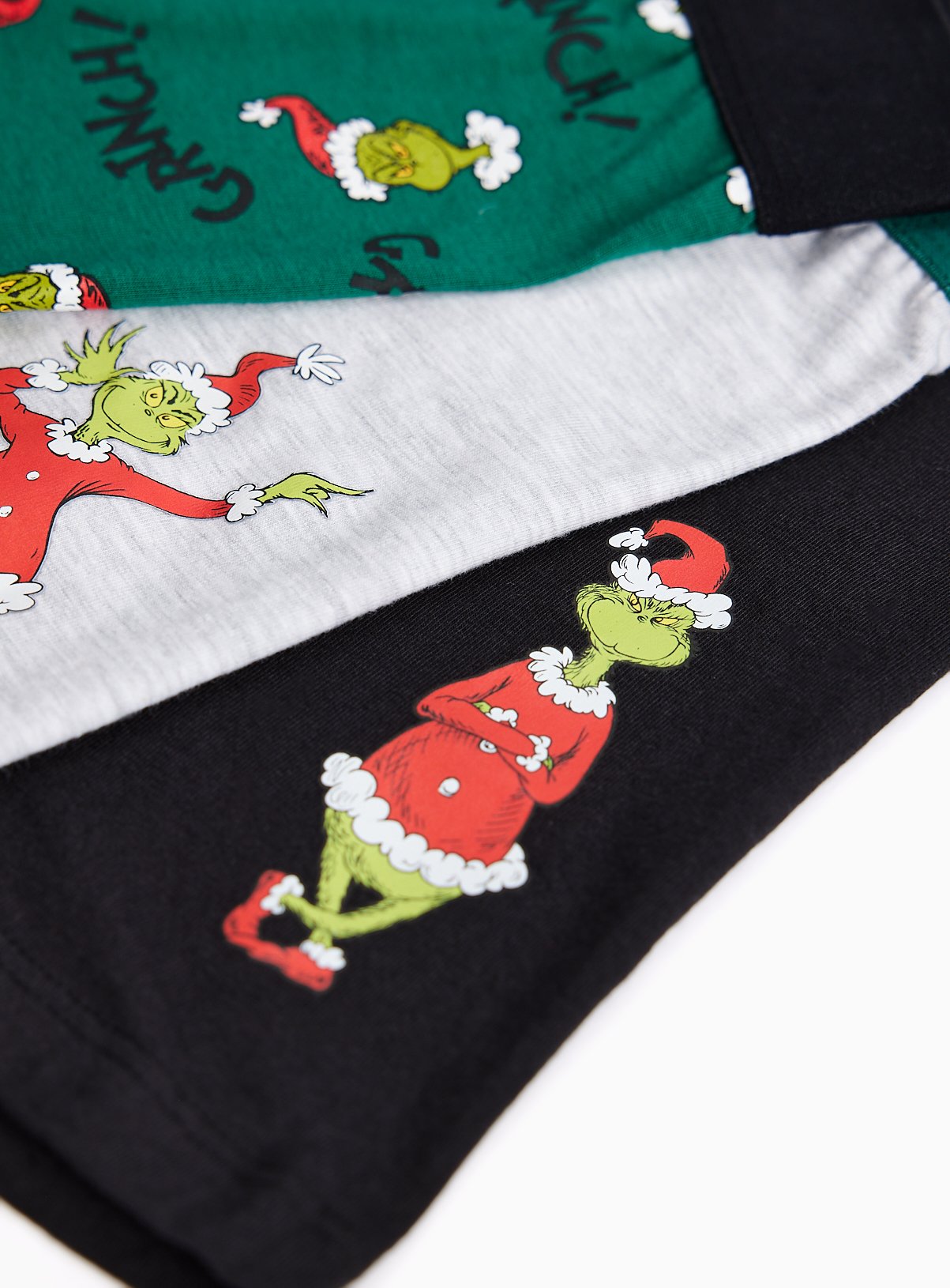 The Grinch Dr Seuss Christmas Novelty Trunks 3-Pack XXXL - Image 2 thumbnail