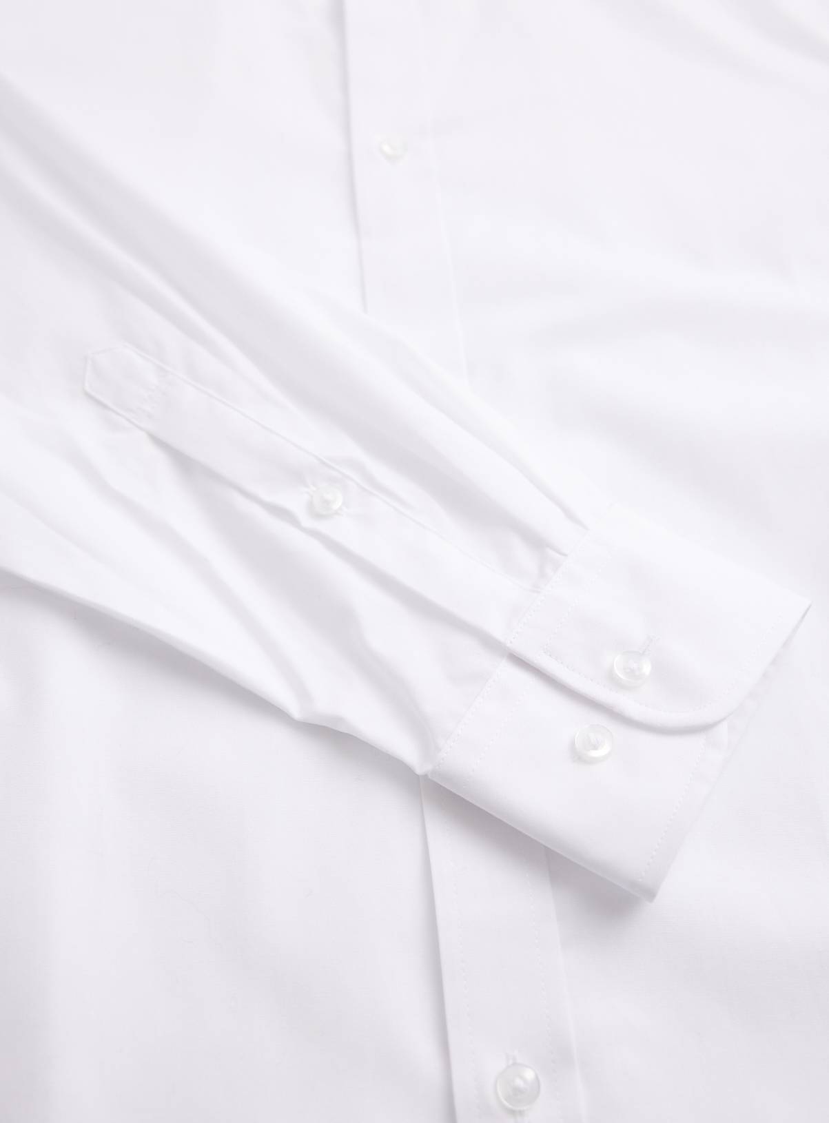 White Basic Slim Fit Shirts 2 Pack  17.5 - Image 2