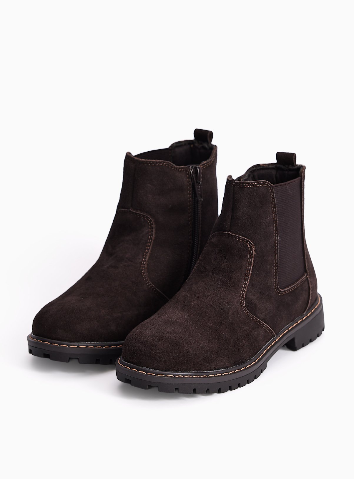 Brown Chelsea Boots 13 Infant - Image 2 thumbnail