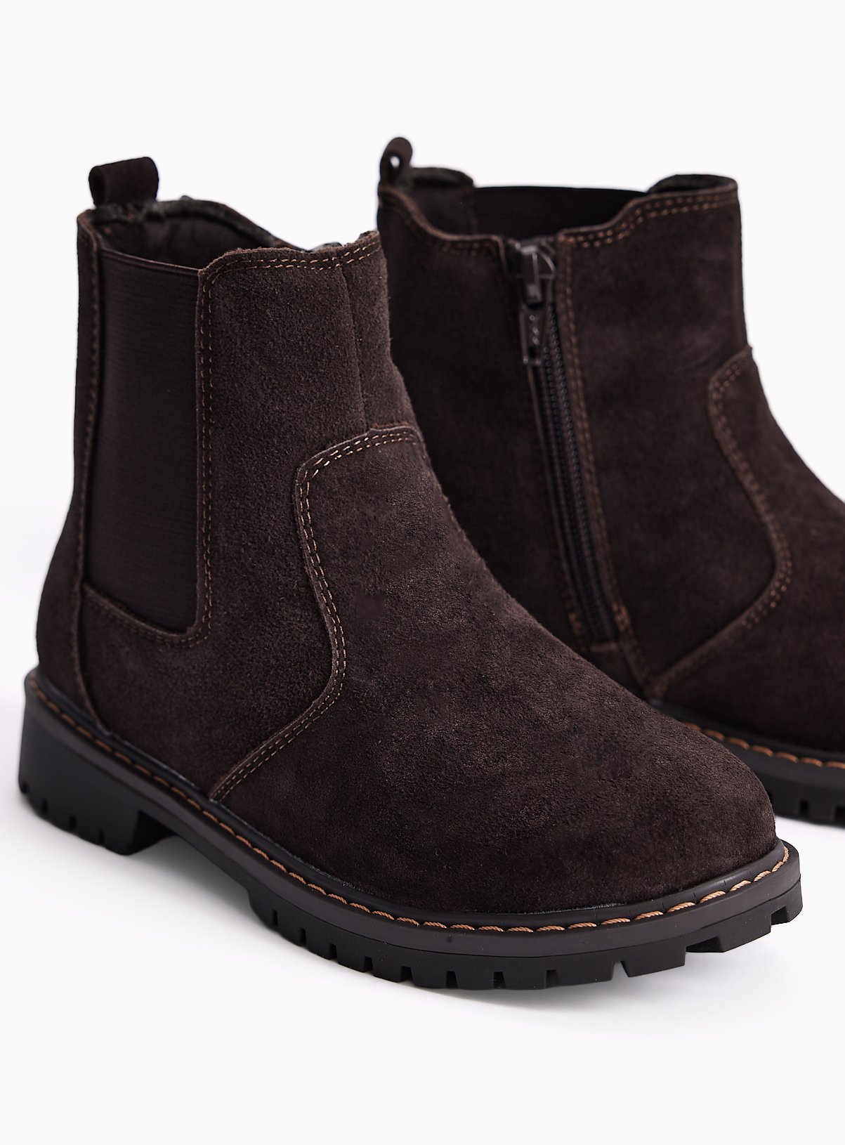 Brown Chelsea Boots 13 Infant - Image 3 thumbnail