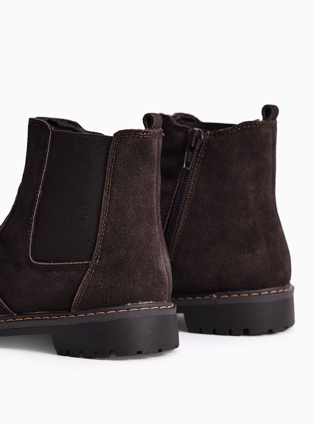 Brown Chelsea Boots 13 Infant - Image 4 thumbnail