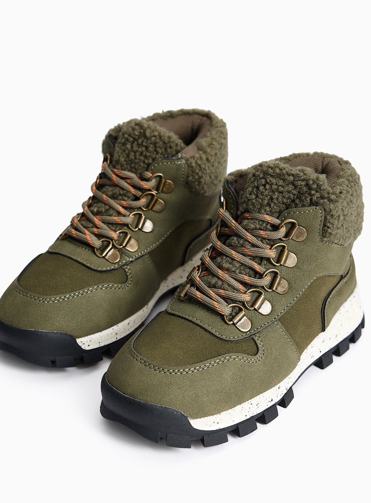 Khaki Hiker Boots  13 Infant - Image 2 thumbnail