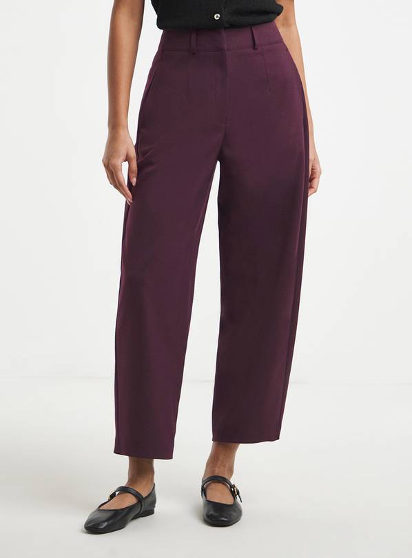 SIMPLY BE Twill Barrel Leg Trouser 10