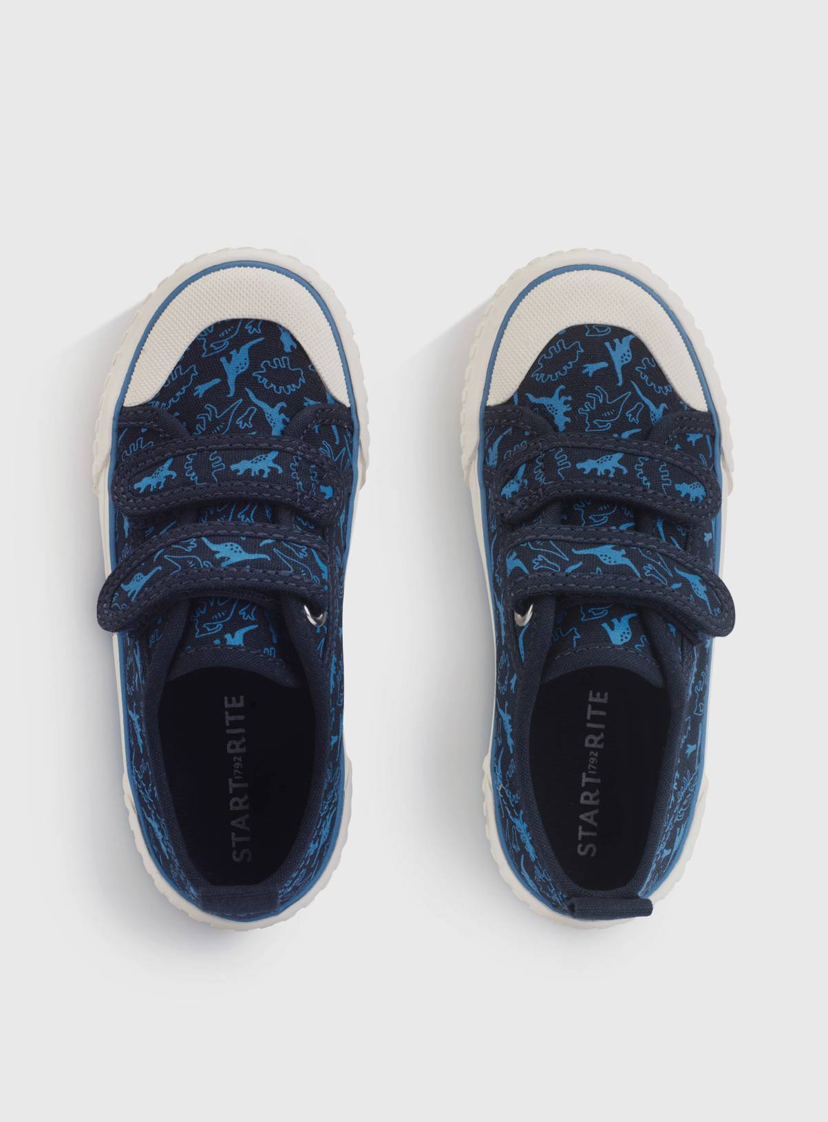 START-RITE Tide Navy Dino Canvas 9 Infant - Image 2