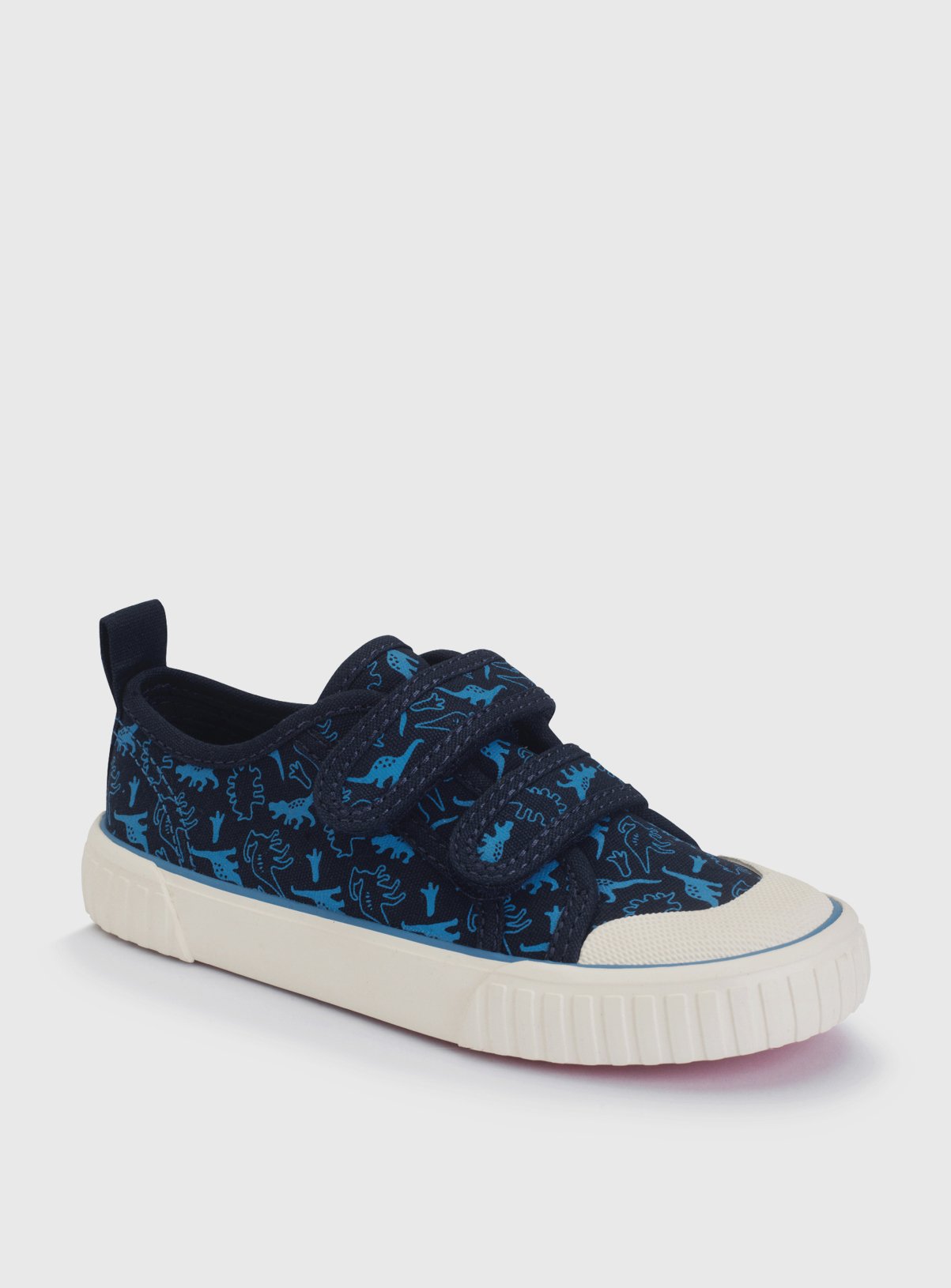 START-RITE Tide Navy Dino Canvas 9 Infant - Image 3 thumbnail