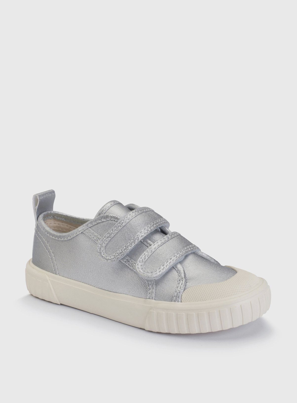 START-RITE Tide Silver Canvas Silver 7.5 Infant - Image 4 thumbnail