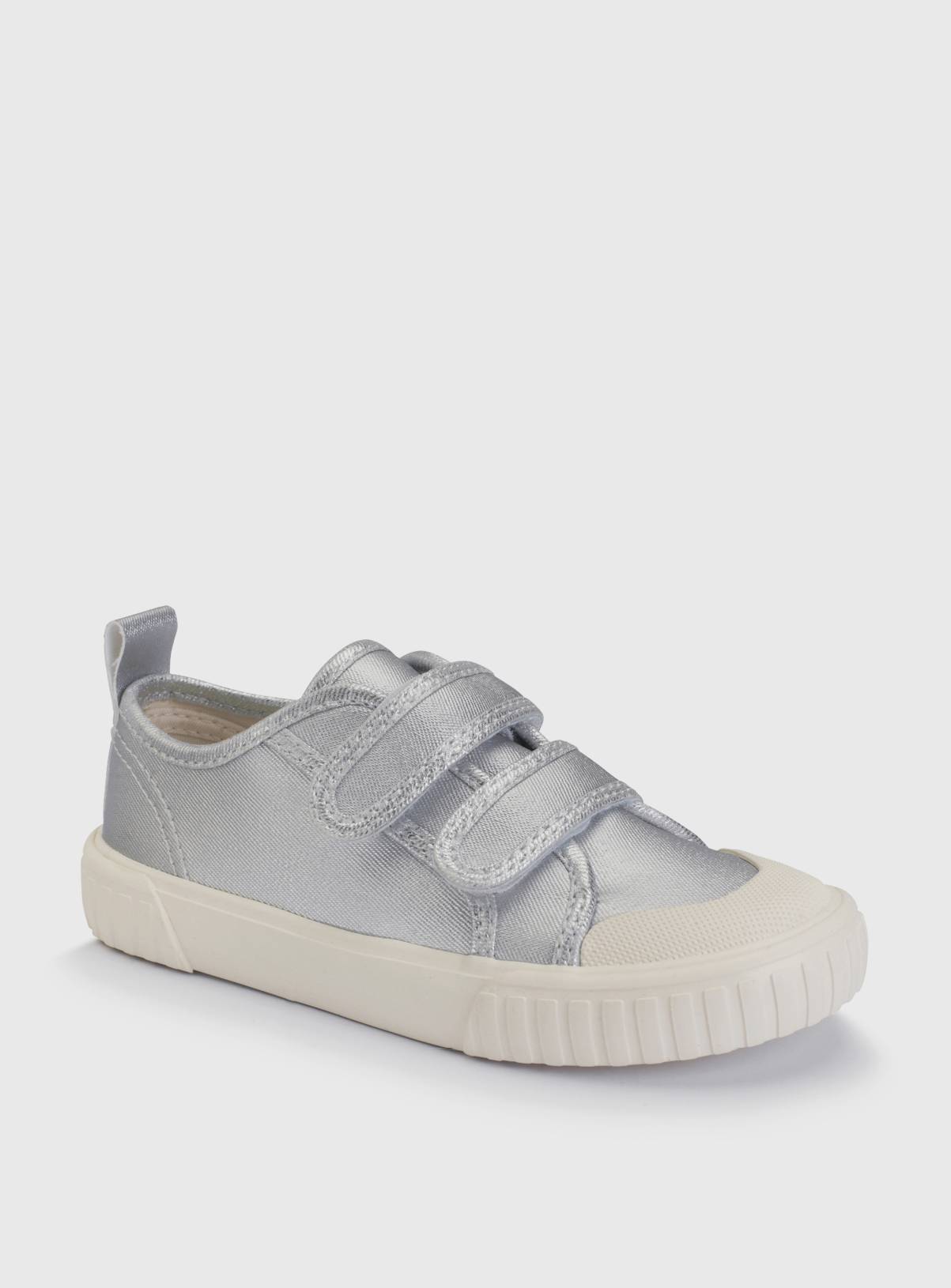 START-RITE Tide Silver Canvas Silver 7.5 Infant - Image 4