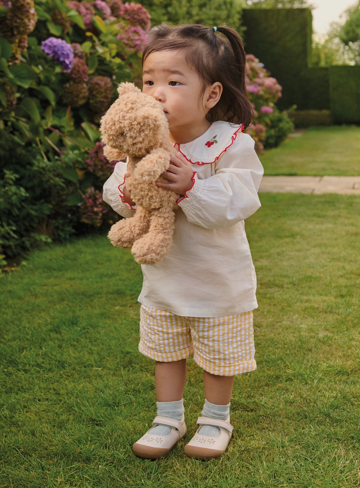 START-RITE Eva Cream Leather Flowers 5 Infant - Image 2 thumbnail