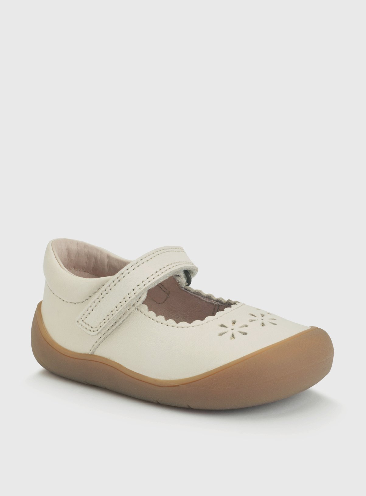 START-RITE Eva Cream Leather Flowers 5 Infant - Image 4 thumbnail